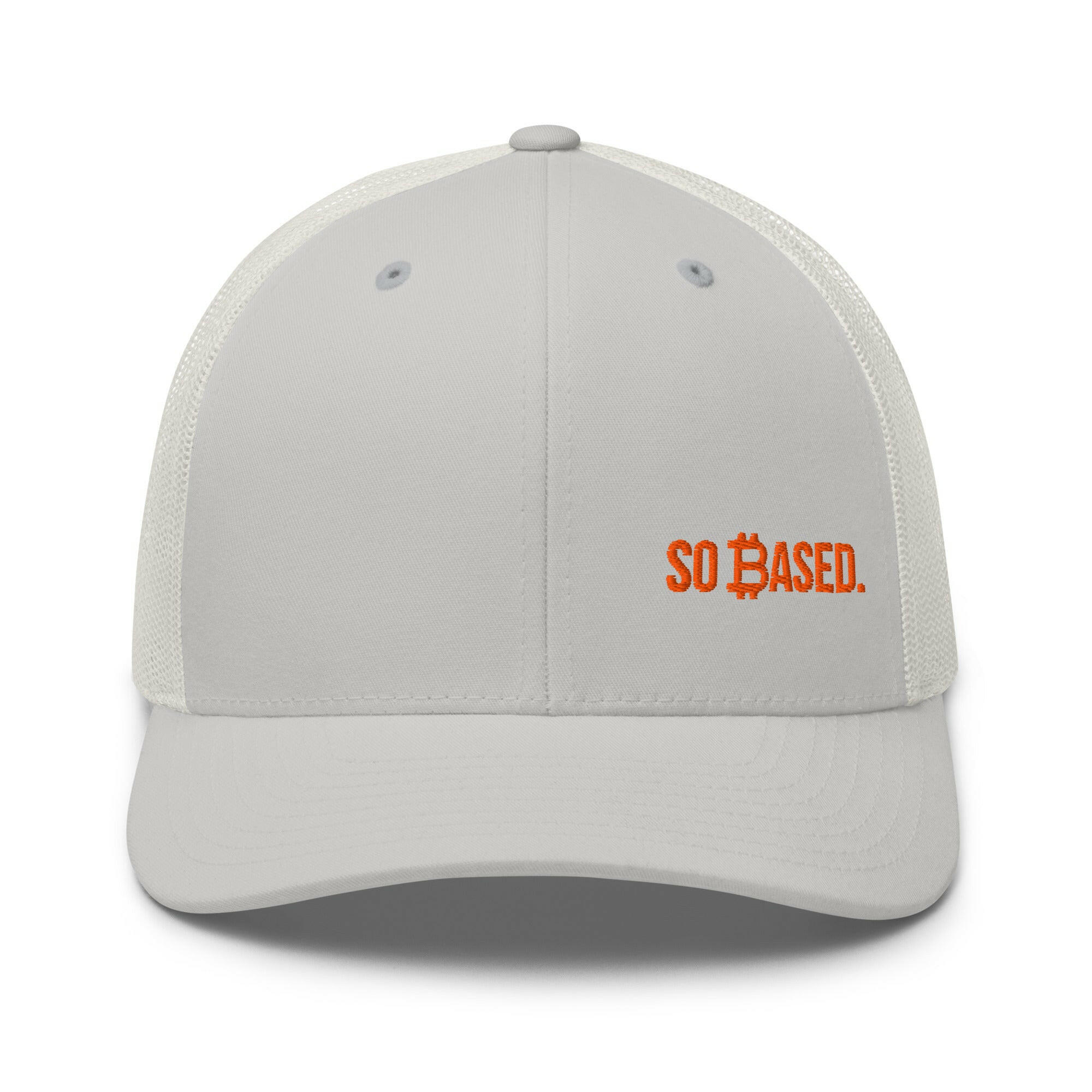 Branded - So Based / Bitcoin Trucker Cap - SVRN_T Hats - The Orange Habit