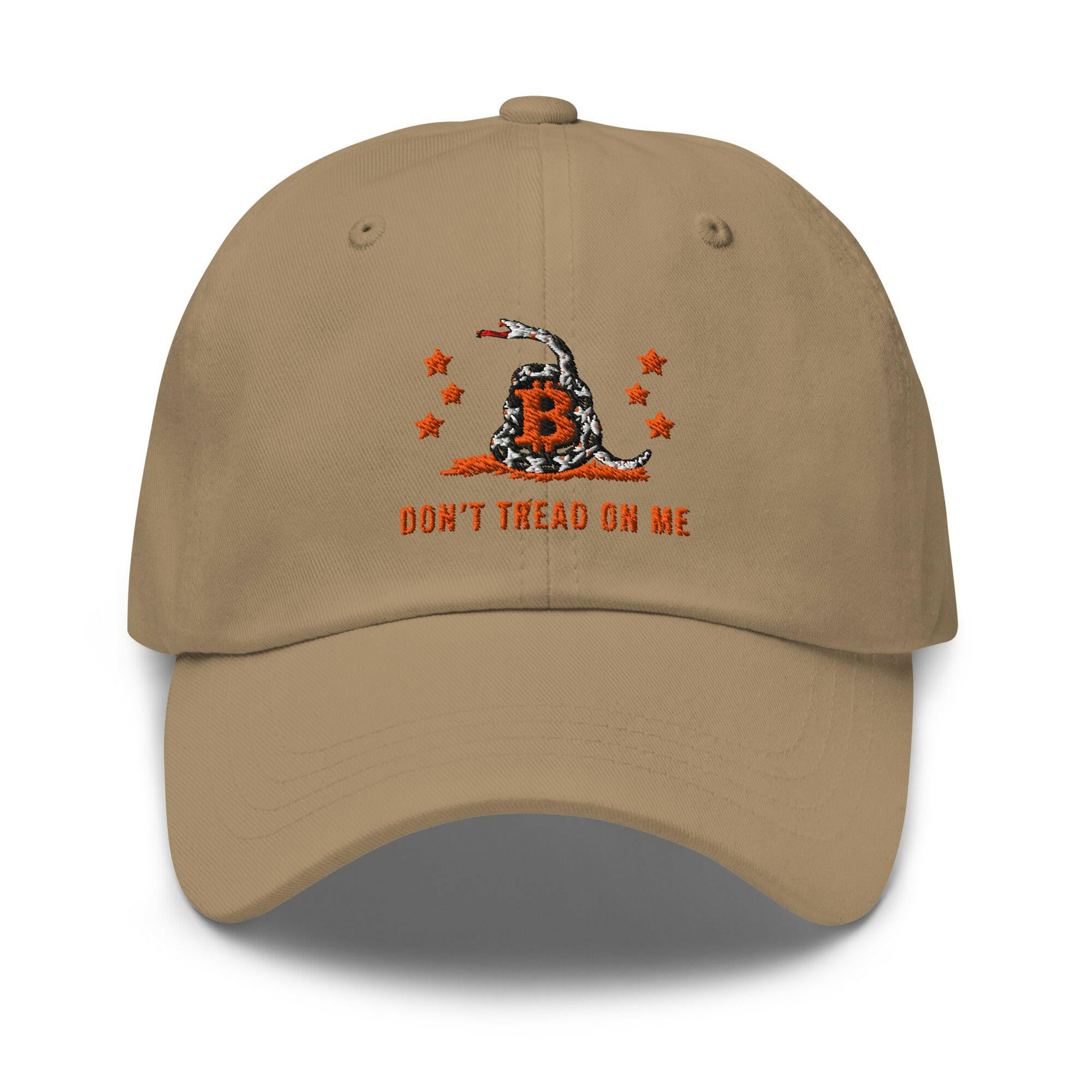 Don't Tread / Bitcoin Dad hat - SVRN_T Hats - The Orange Habit