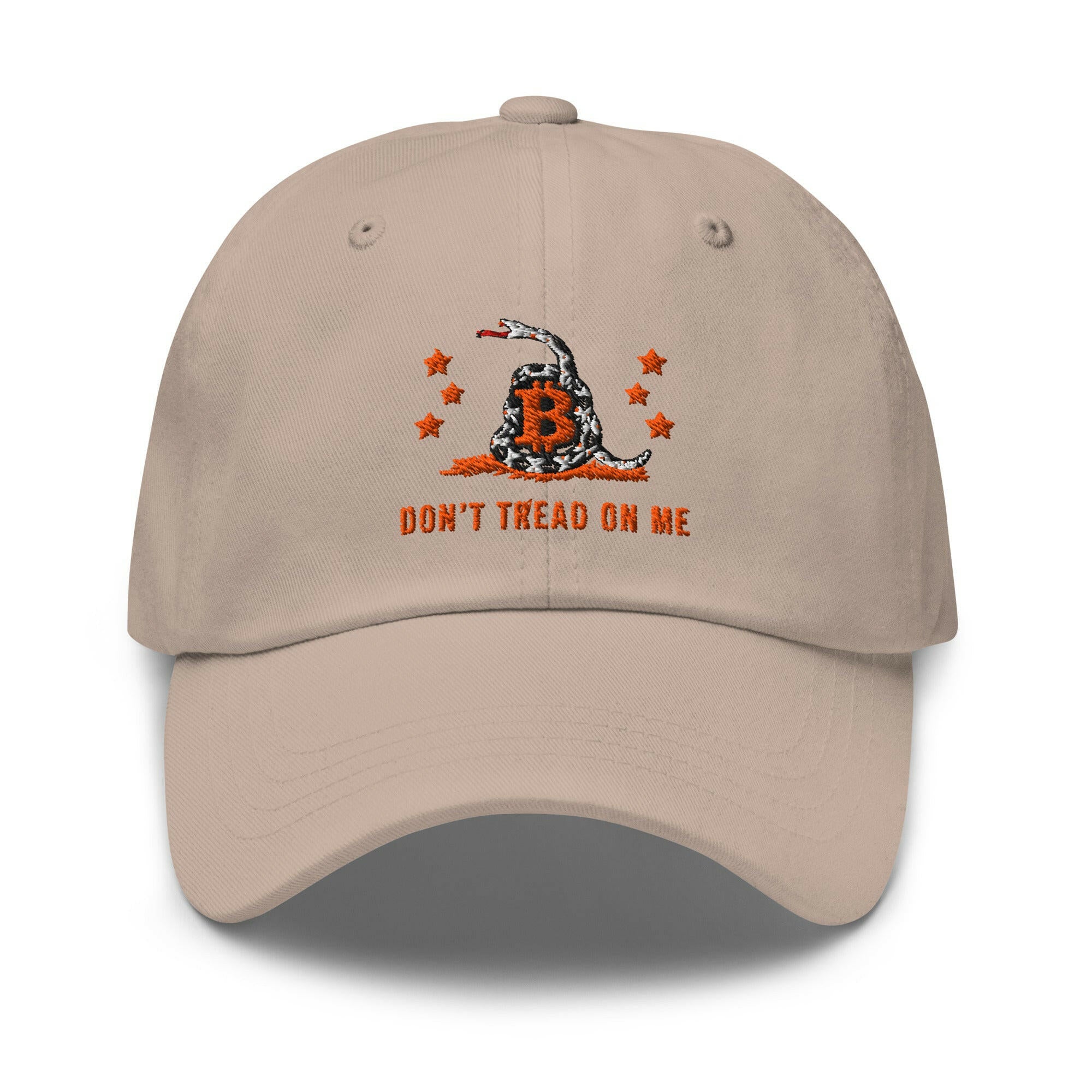 Don't Tread / Bitcoin Dad hat - SVRN_T Hats - The Orange Habit