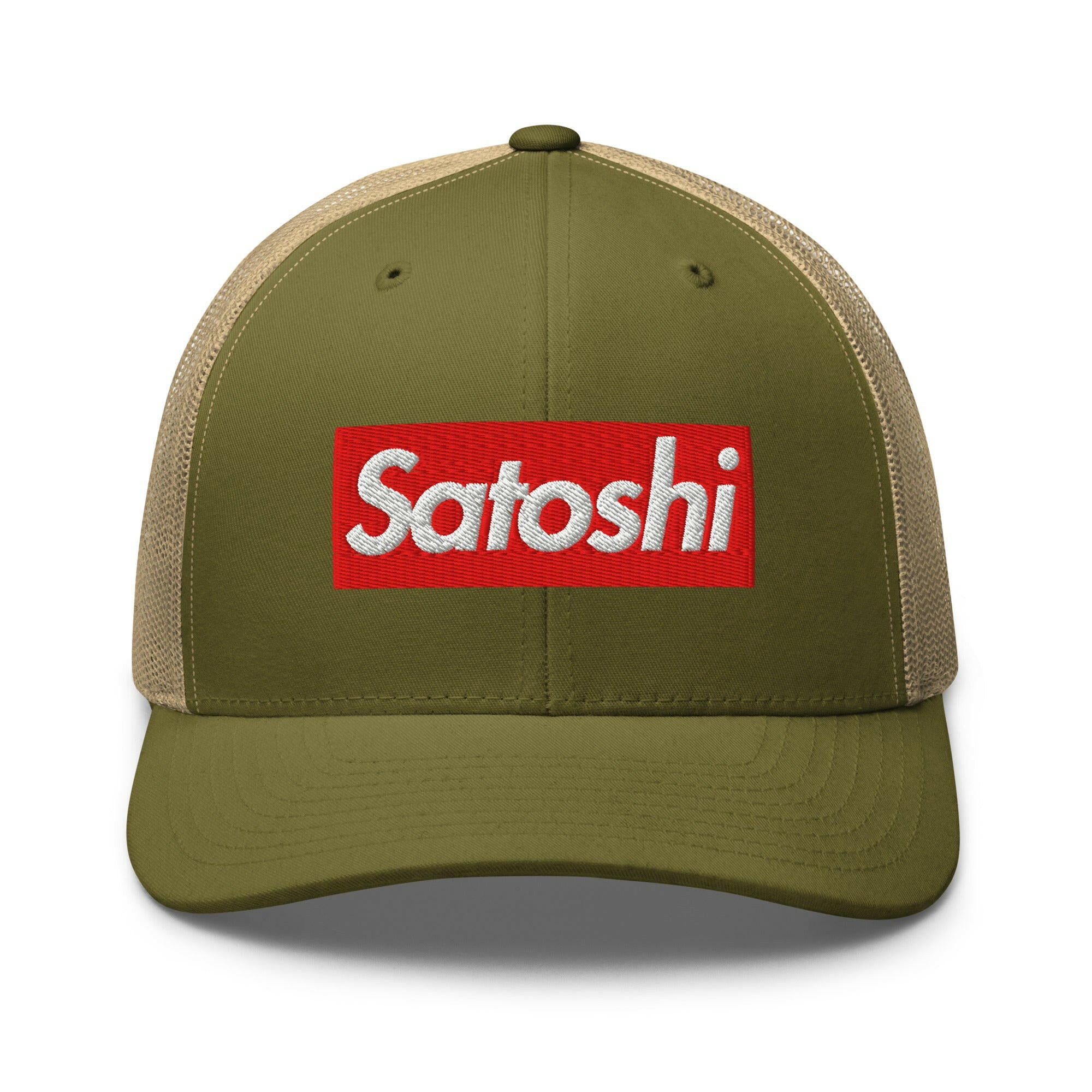 SATOSHI / Bitcoin Trucker Cap - SVRN_T Hats - The Orange Habit