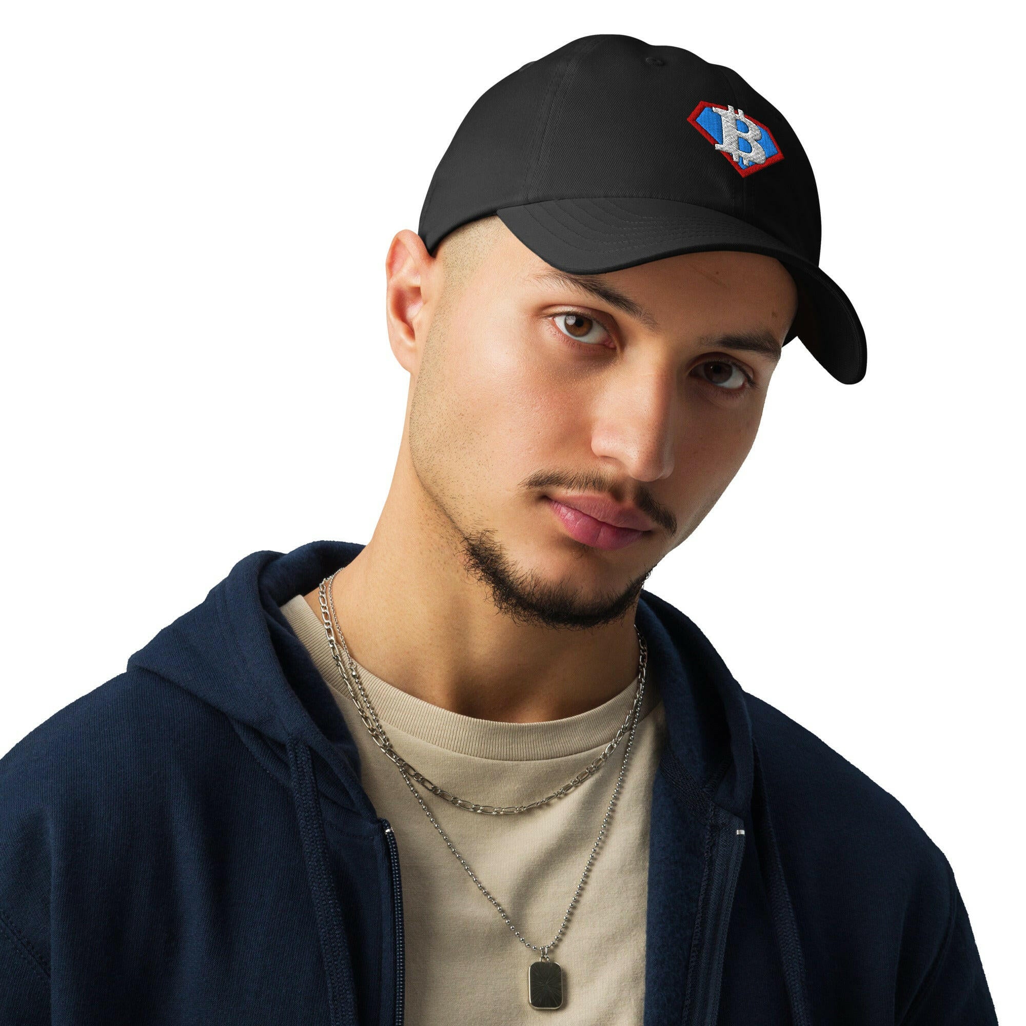 SUPER B / Under Armour® Bitcoin Dad Hat - SVRN_T Hats - The Orange Habit