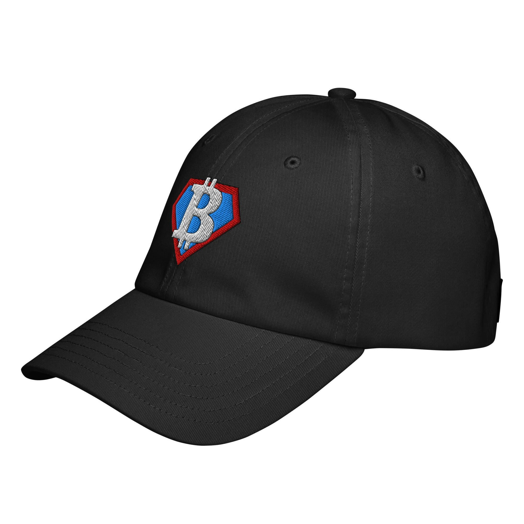 SUPER B / Under Armour® Bitcoin Dad Hat - SVRN_T Hats - The Orange Habit