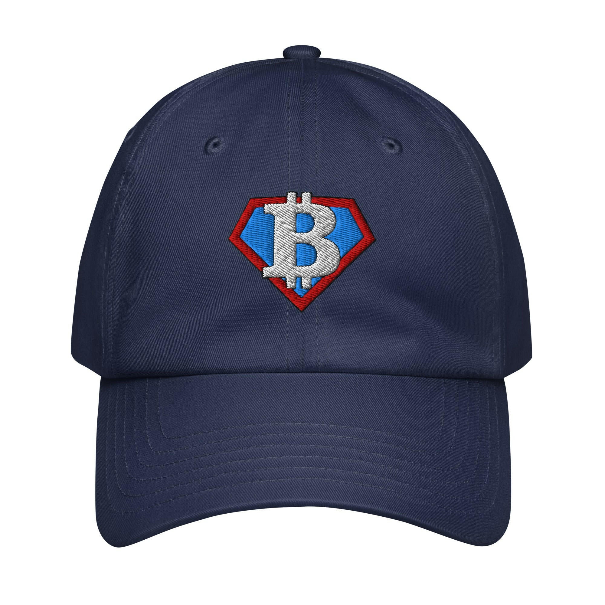 SUPER B / Under Armour® Bitcoin Dad Hat - SVRN_T Hats - The Orange Habit