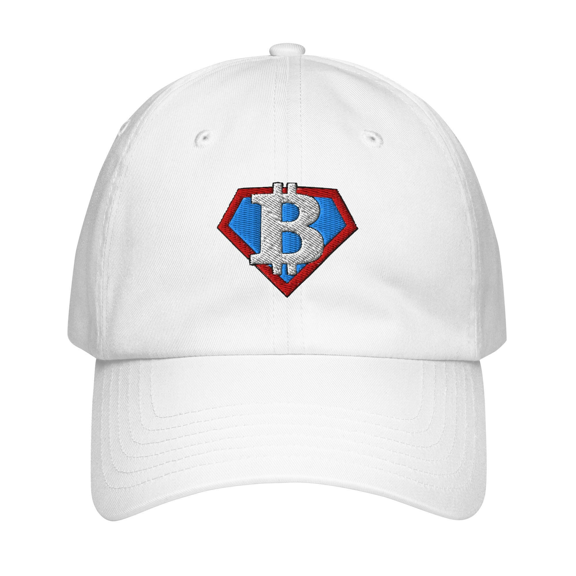 SUPER B / Under Armour® Bitcoin Dad Hat - SVRN_T Hats - The Orange Habit