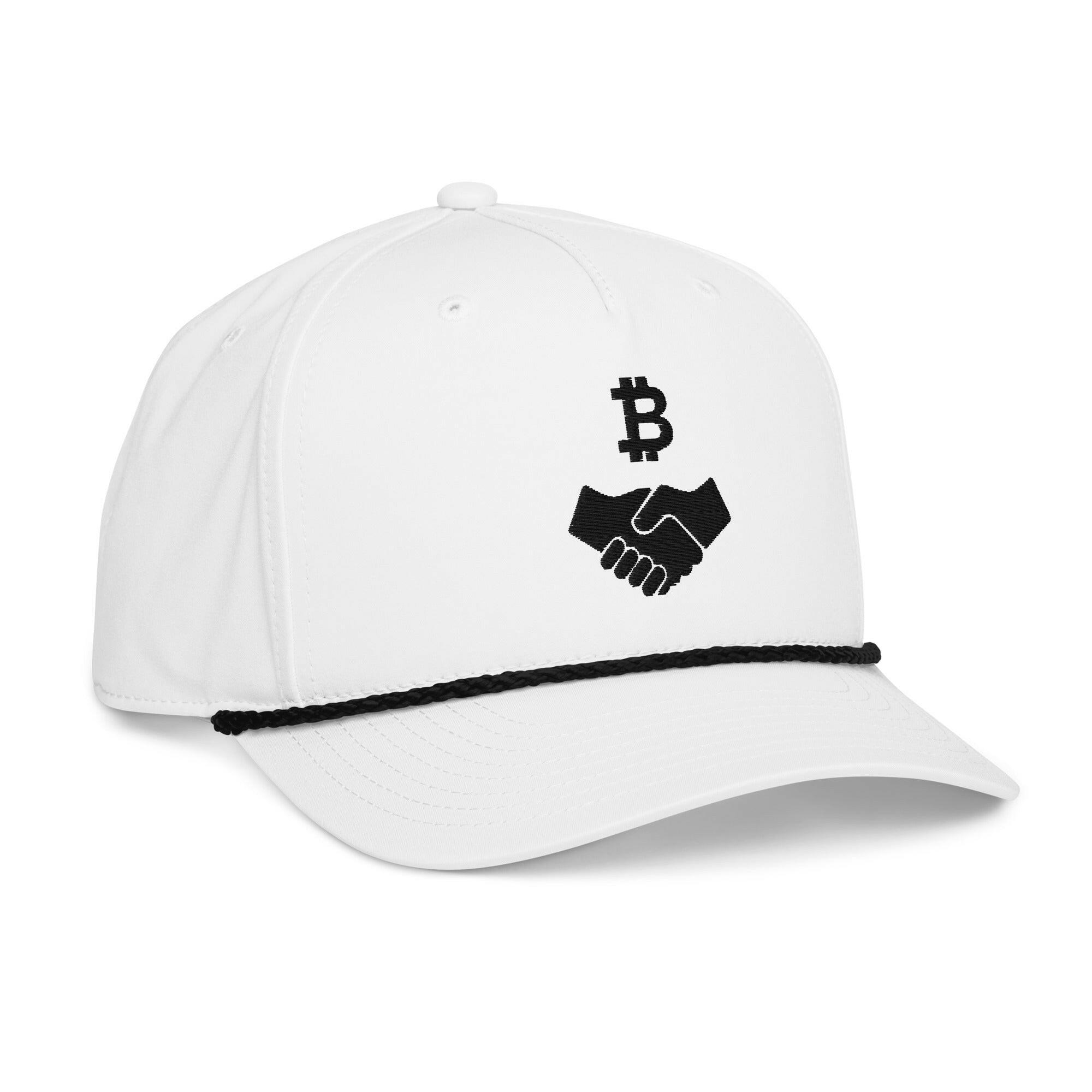 Opt Out / Bitcoin Classic Rope Cap - SVRN_T Hats - The Orange Habit