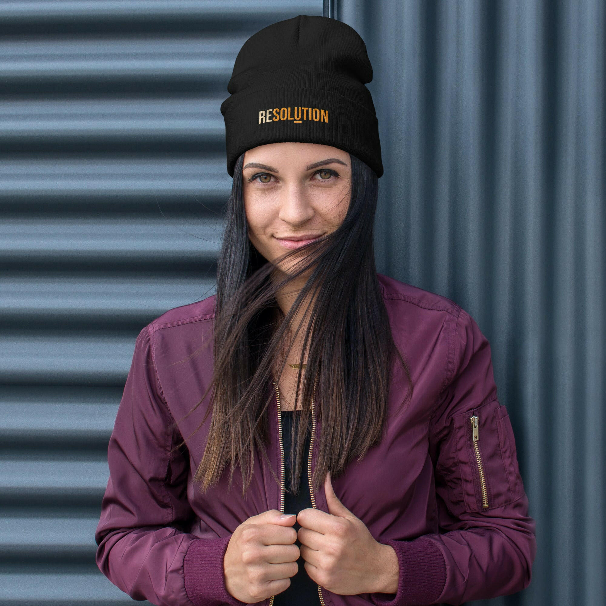 RESOLUTION / Bitcoin Beanie - SVRN_T Hats - The Orange Habit