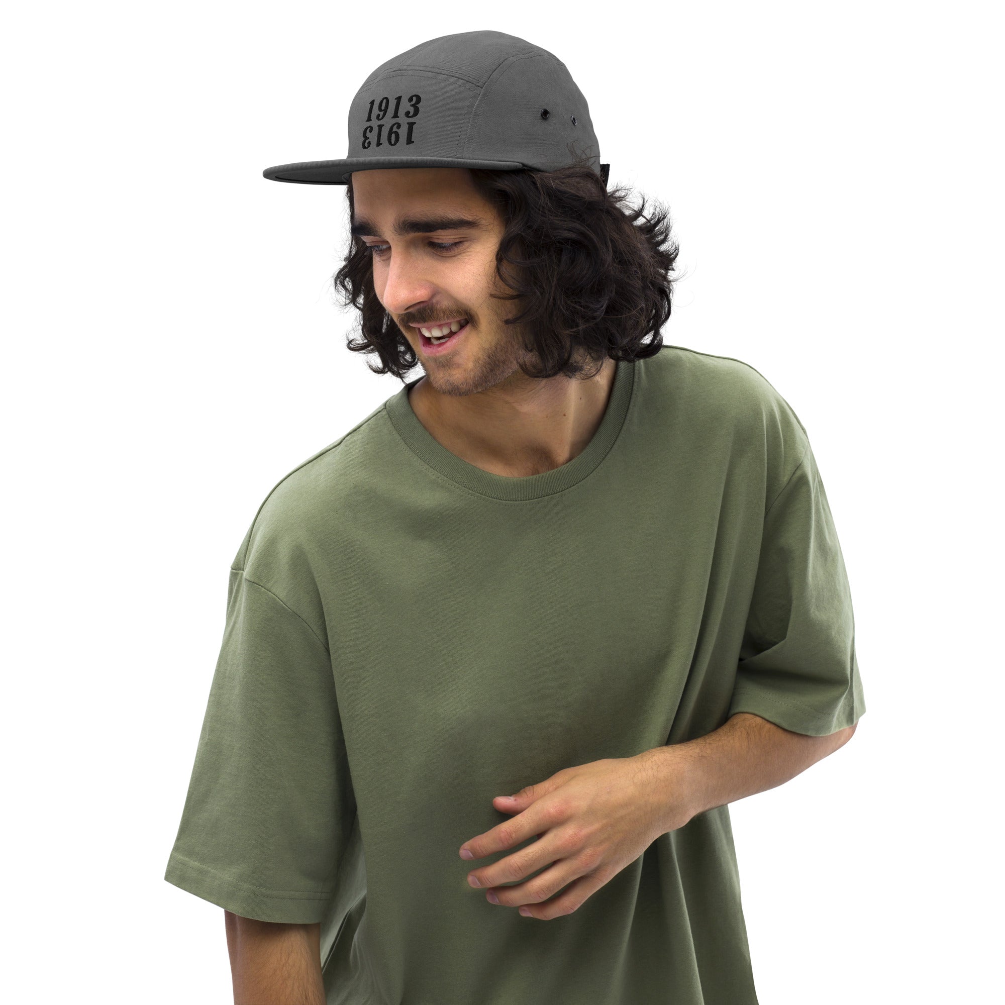 1913 / Bitcoin Five Panel Cap - SVRN_T Hats - The Orange Habit