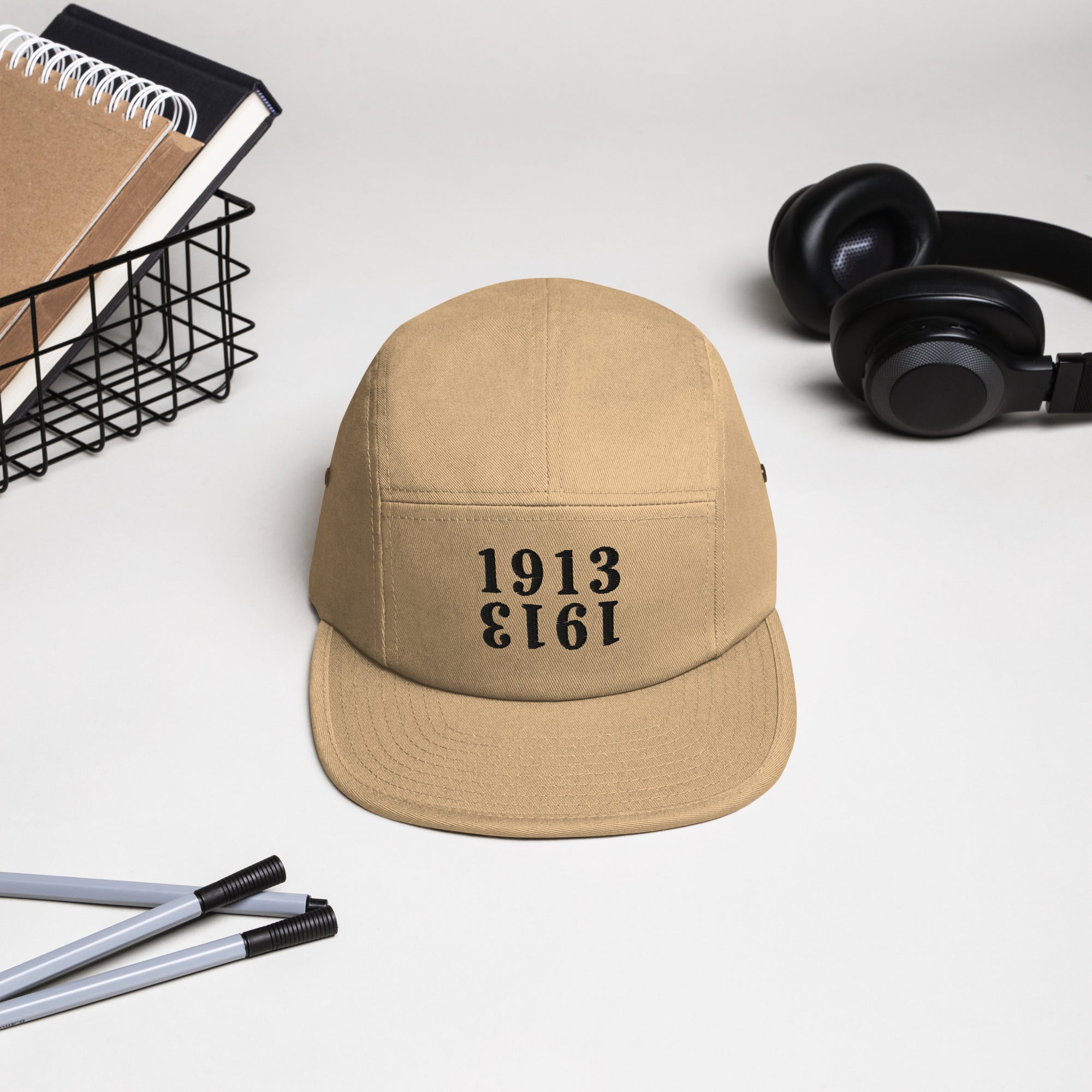 1913 / Bitcoin Five Panel Cap - SVRN_T Hats - The Orange Habit