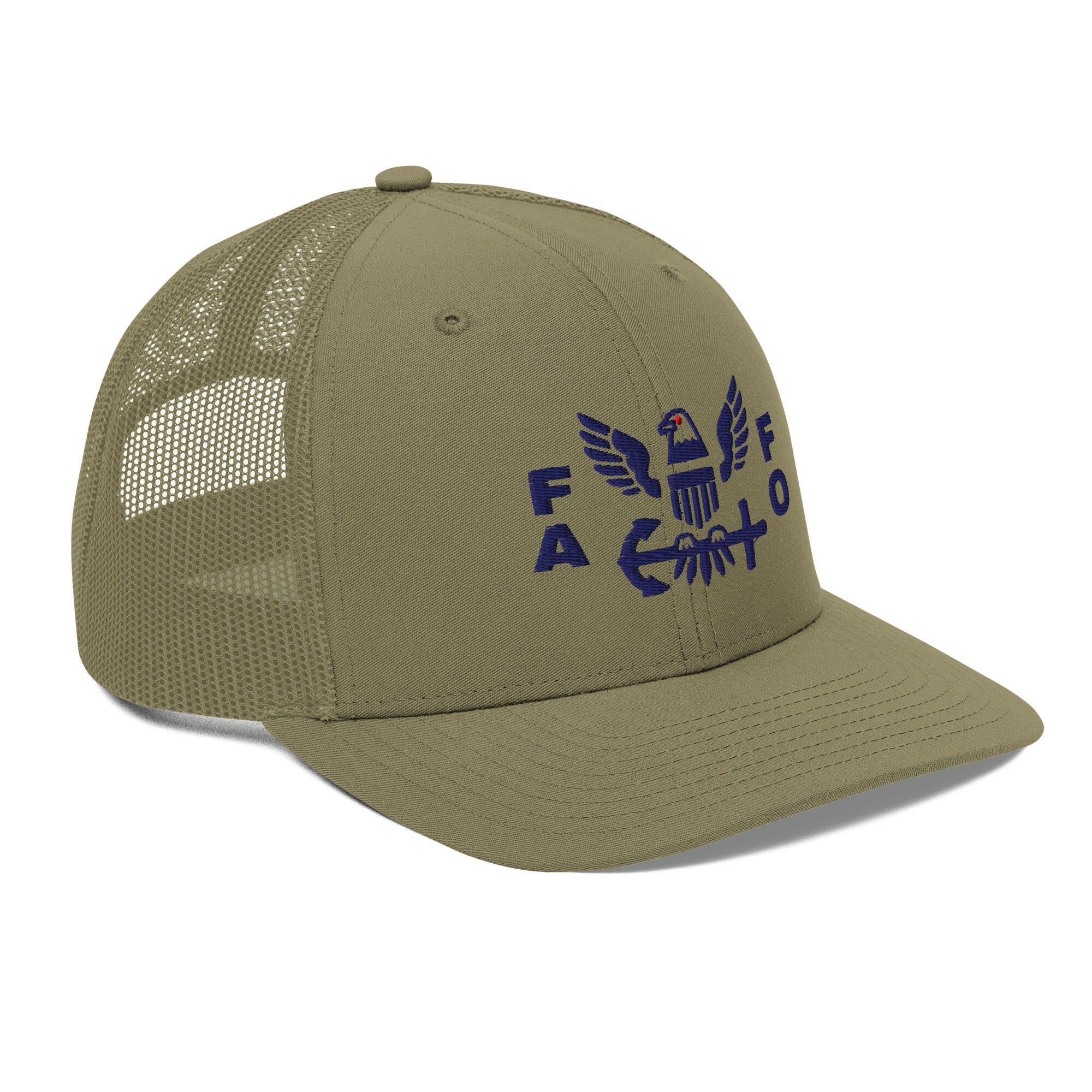 FAFO / Bitcoin Trucker Cap - SVRN_T Hats - The Orange Habit