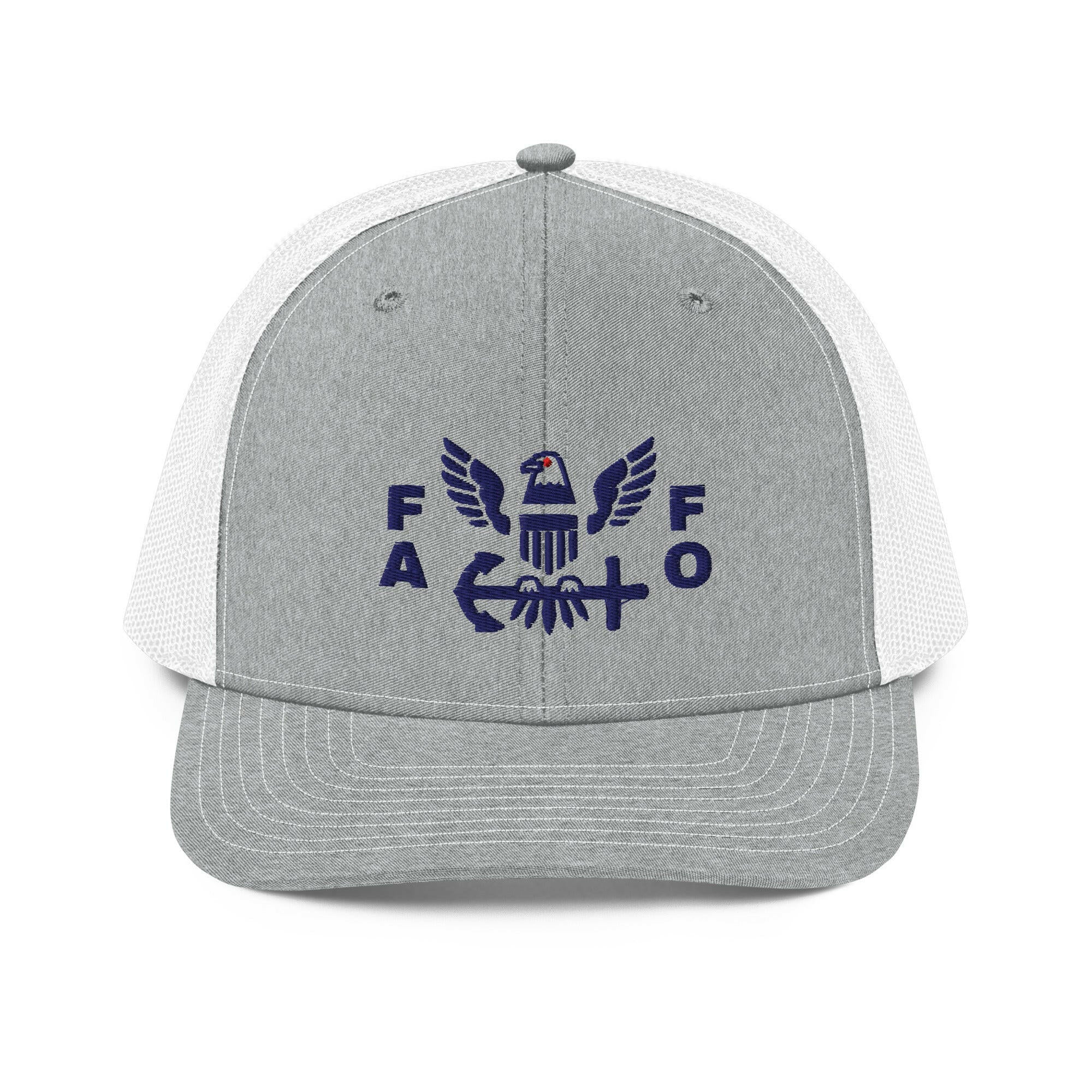 FAFO / Bitcoin Trucker Cap - SVRN_T Hats - The Orange Habit