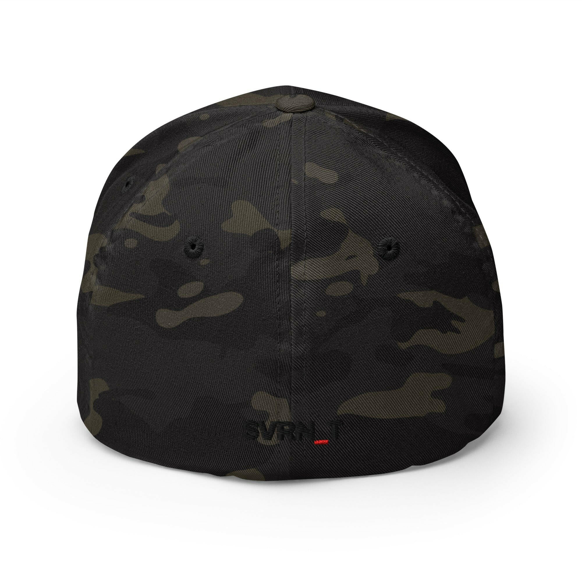 1984 / Fitted Bitcoin Hat - SVRN_T Hats - The Orange Habit