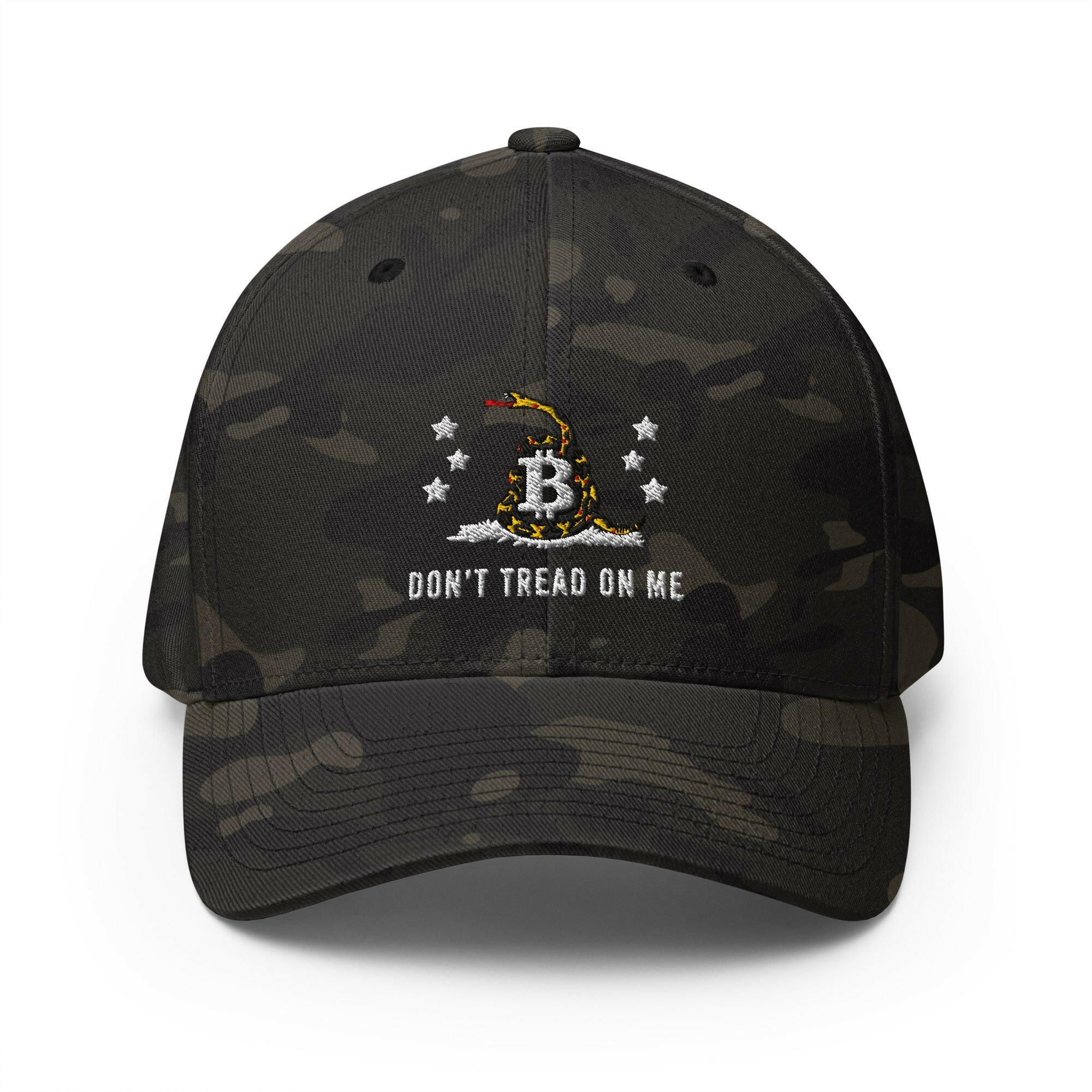 Don't Tread / Structured Bitcoin Twill Cap The Orange Habit | Bitcoin Clothing & Apparel.