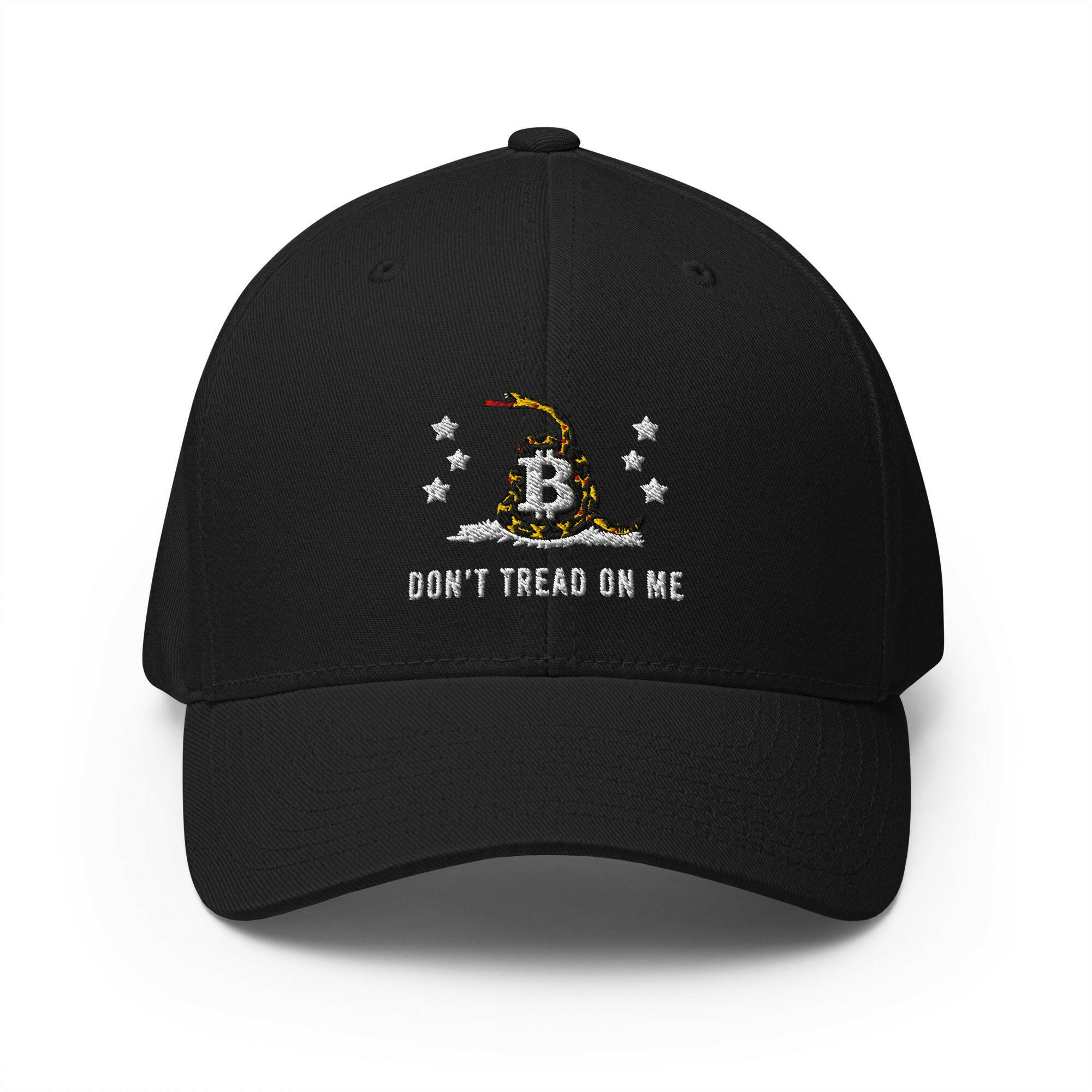 Don't Tread / Structured Bitcoin Twill Cap The Orange Habit | Bitcoin Clothing & Apparel.