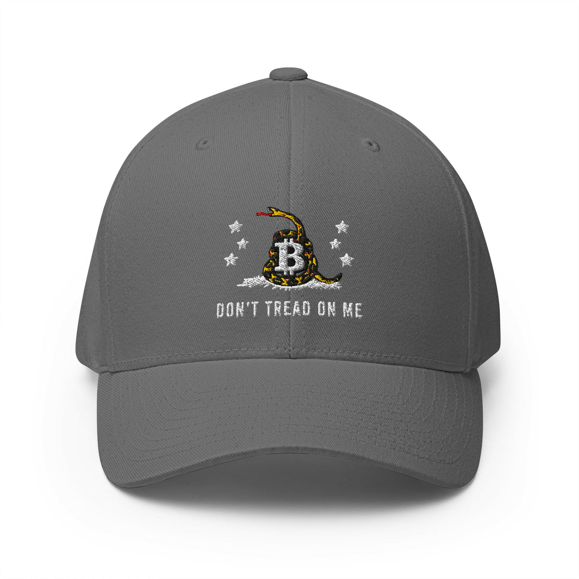 Don't Tread / Structured Bitcoin Twill Cap The Orange Habit | Bitcoin Clothing & Apparel.