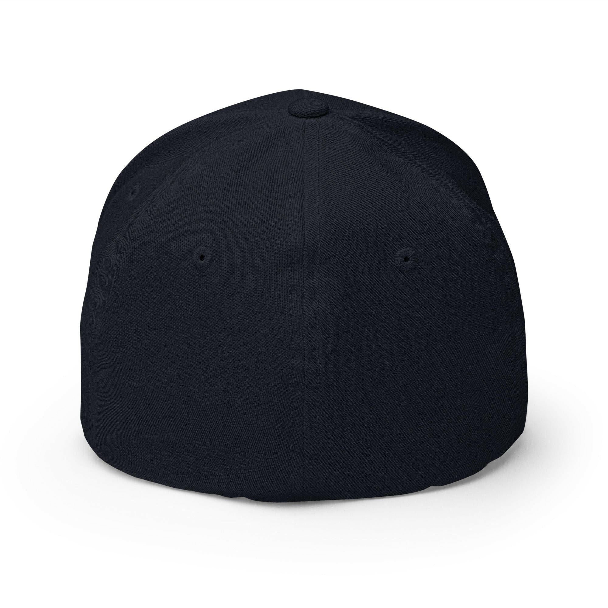 SATOSHI SMILES / Fitted Bitcoin Hat - SVRN_T Hats - The Orange Habit