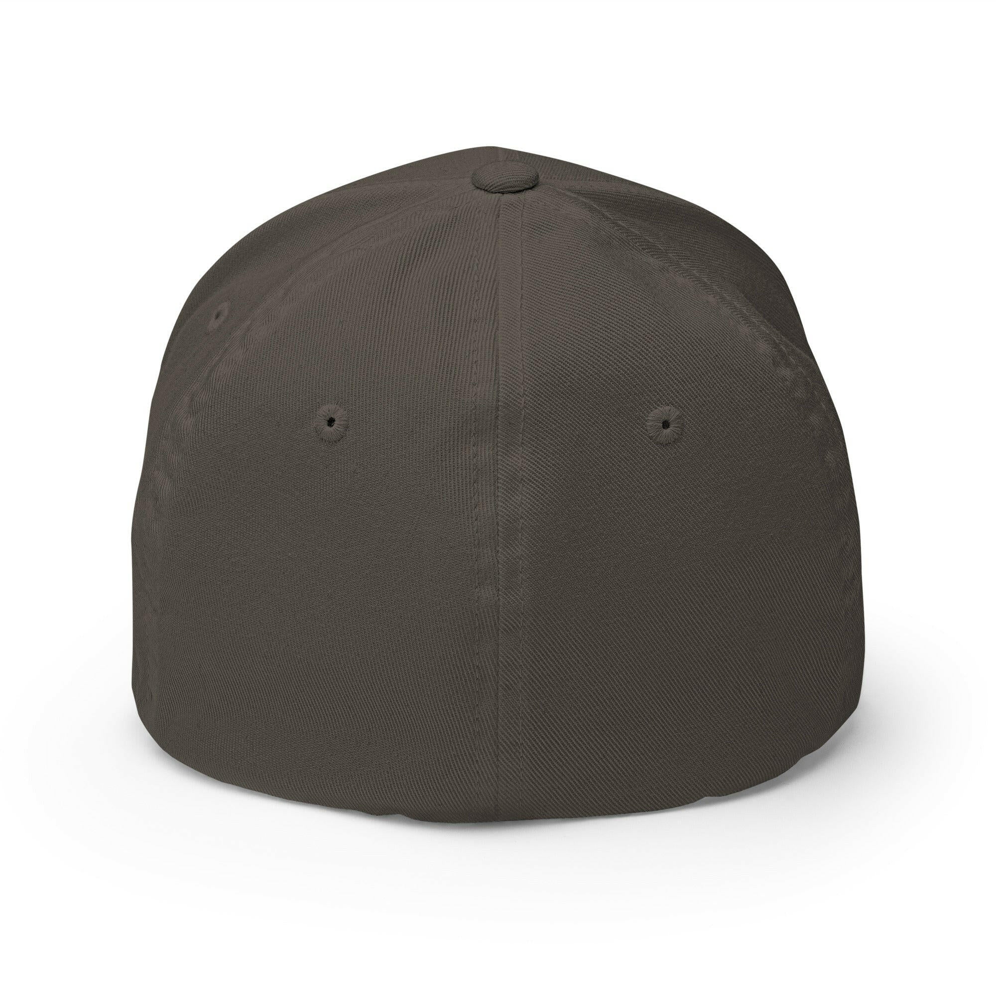 SATOSHI SMILES / Fitted Bitcoin Hat - SVRN_T Hats - The Orange Habit