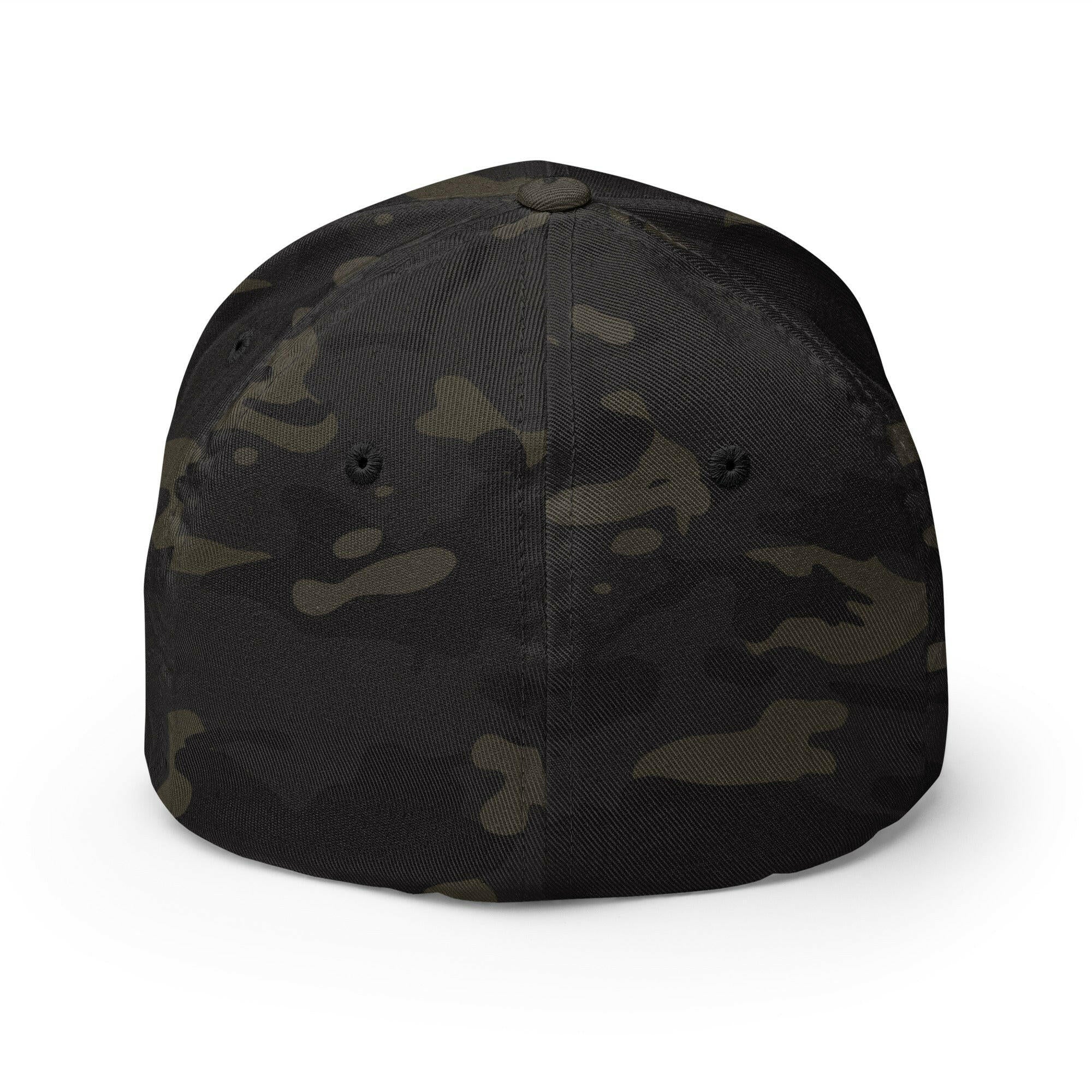 SATOSHI SMILES / Fitted Bitcoin Hat - SVRN_T Hats - The Orange Habit