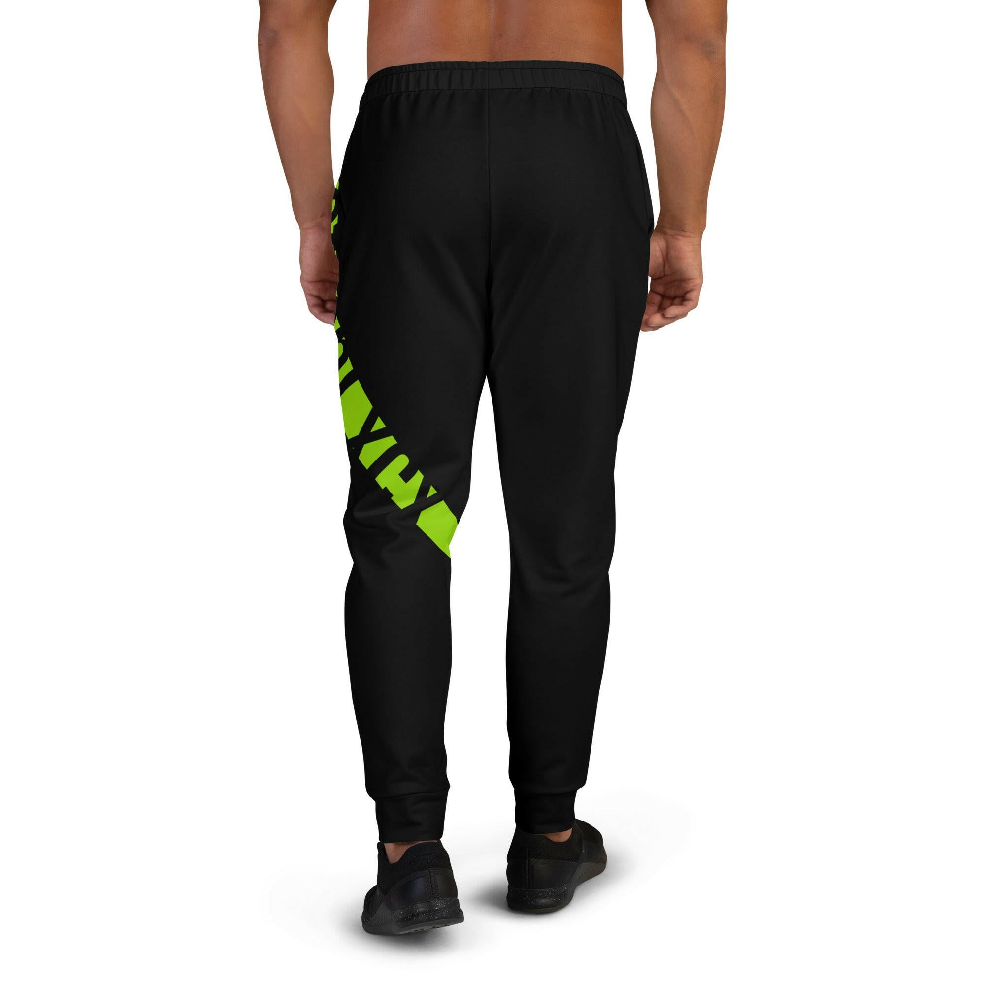 SATOSHI XCX / Men's Bitcoin Joggers - SVRN_T - The Orange Habit