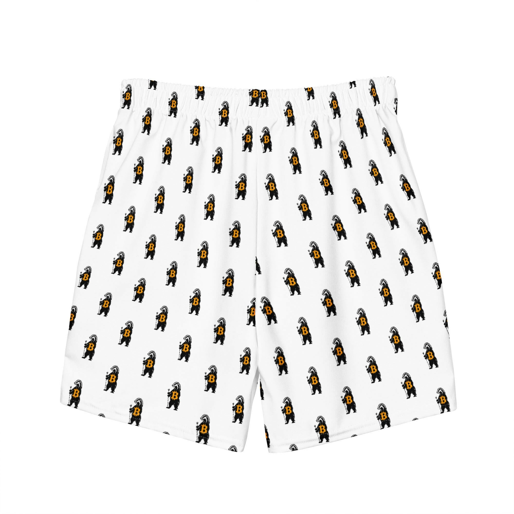 Bitcoin Swim Trunks / HONEY BADGER - SVRN_T - The Orange Habit