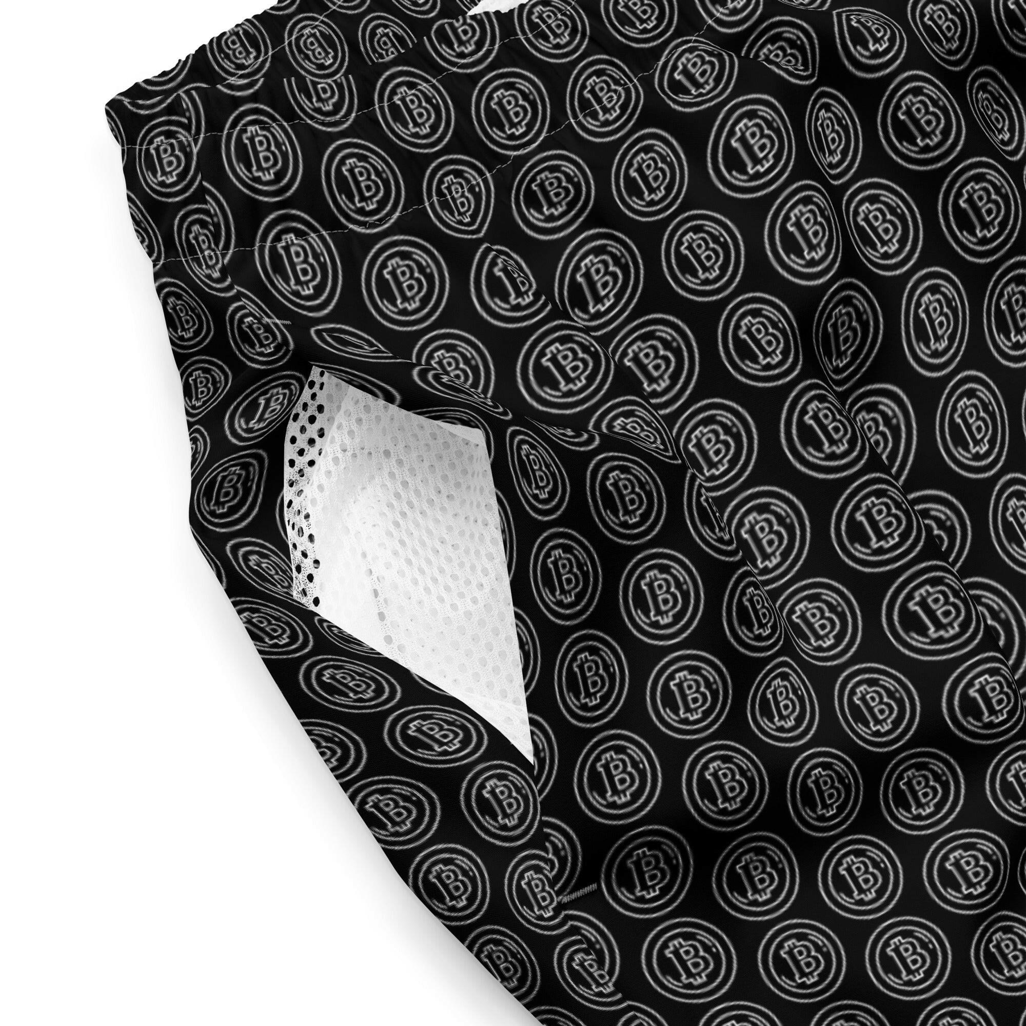 THE B / Bitcoin Swim Trunks - SVRN_T - The Orange Habit