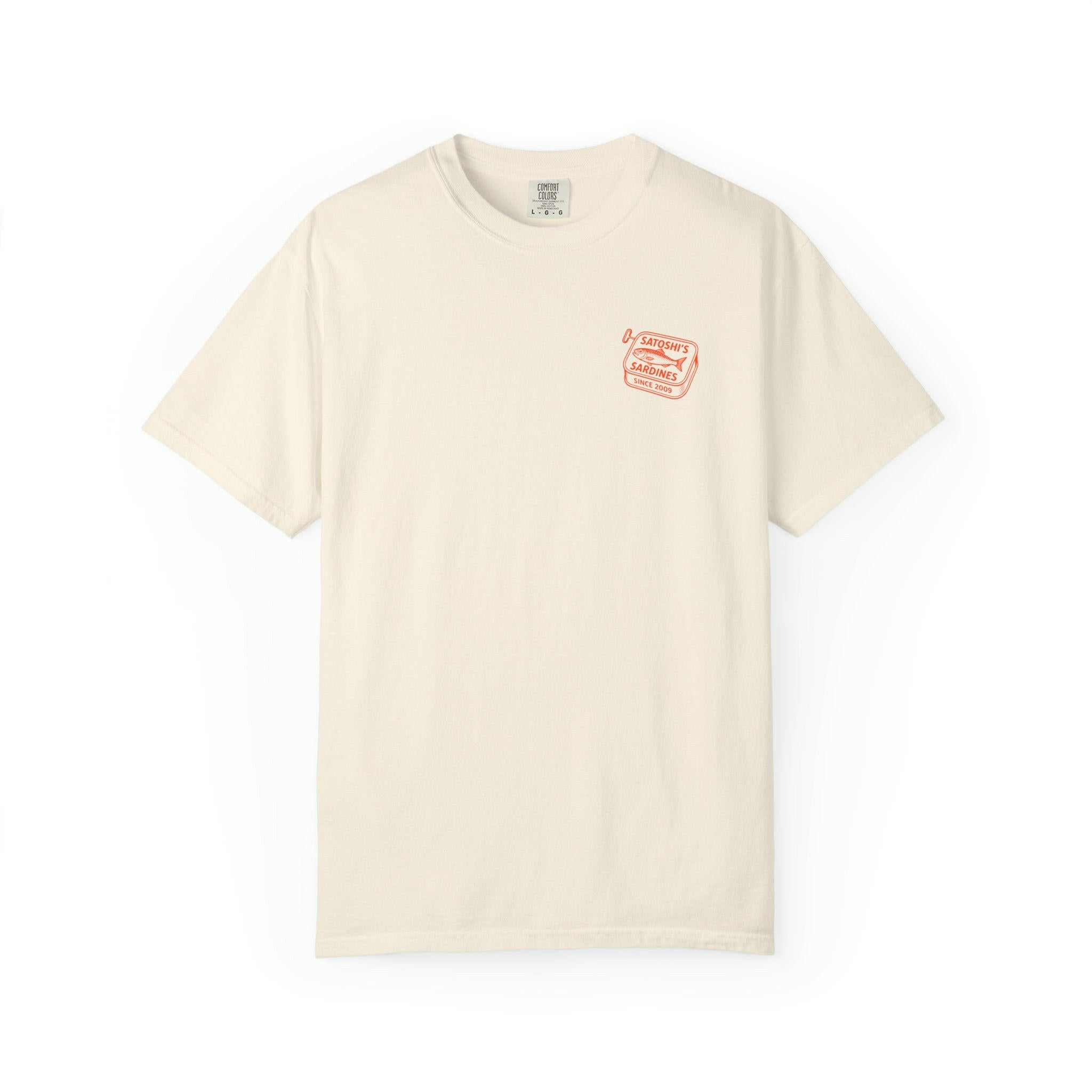 Satoshi's Sardines / Bitcoin T-Shirt - SVRN_T - The Orange Habit