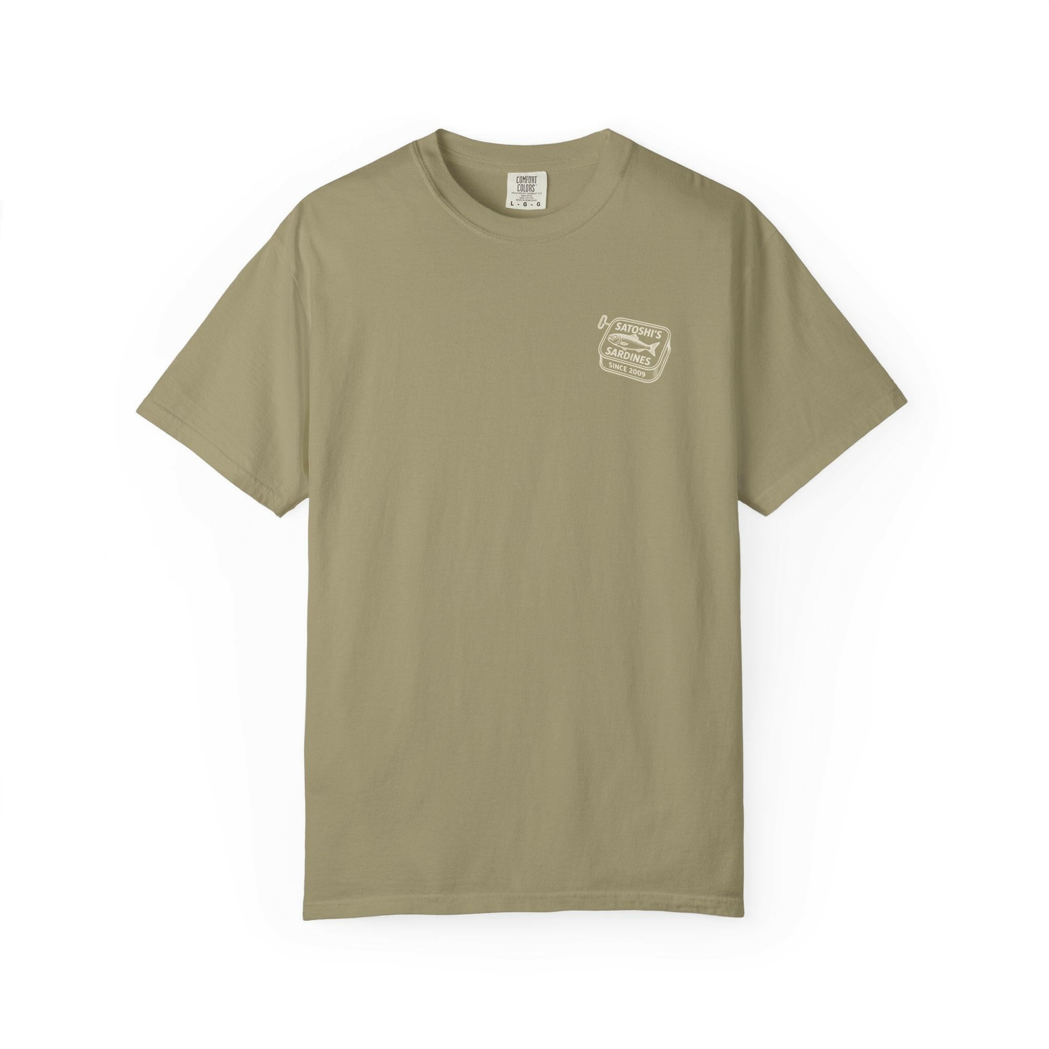 Satoshi's Sardines / Bitcoin T-Shirt - SVRN_T - The Orange Habit