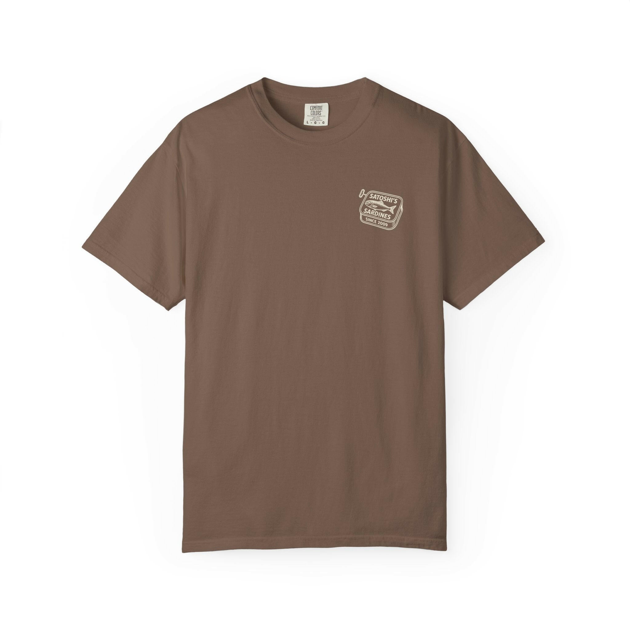 Satoshi's Sardines / Bitcoin T-Shirt - SVRN_T - The Orange Habit