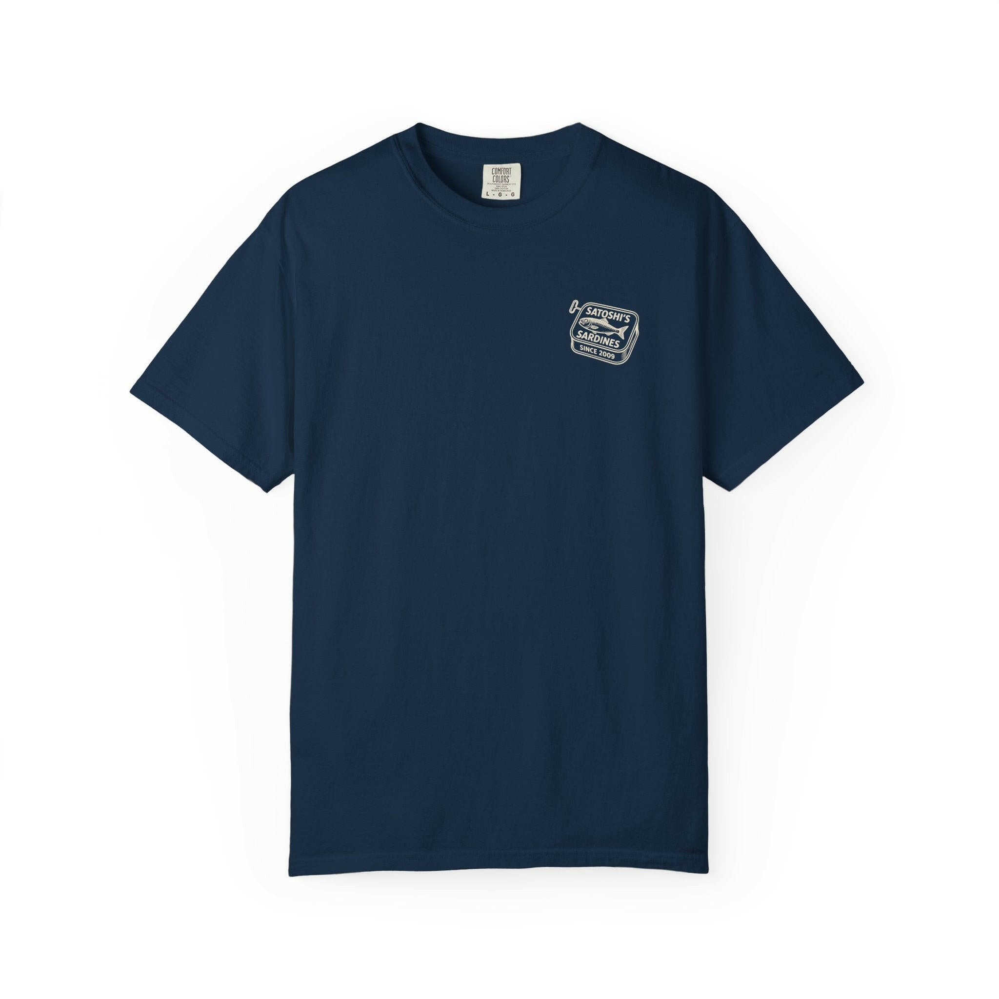 Satoshi's Sardines / Bitcoin T-Shirt - SVRN_T - The Orange Habit