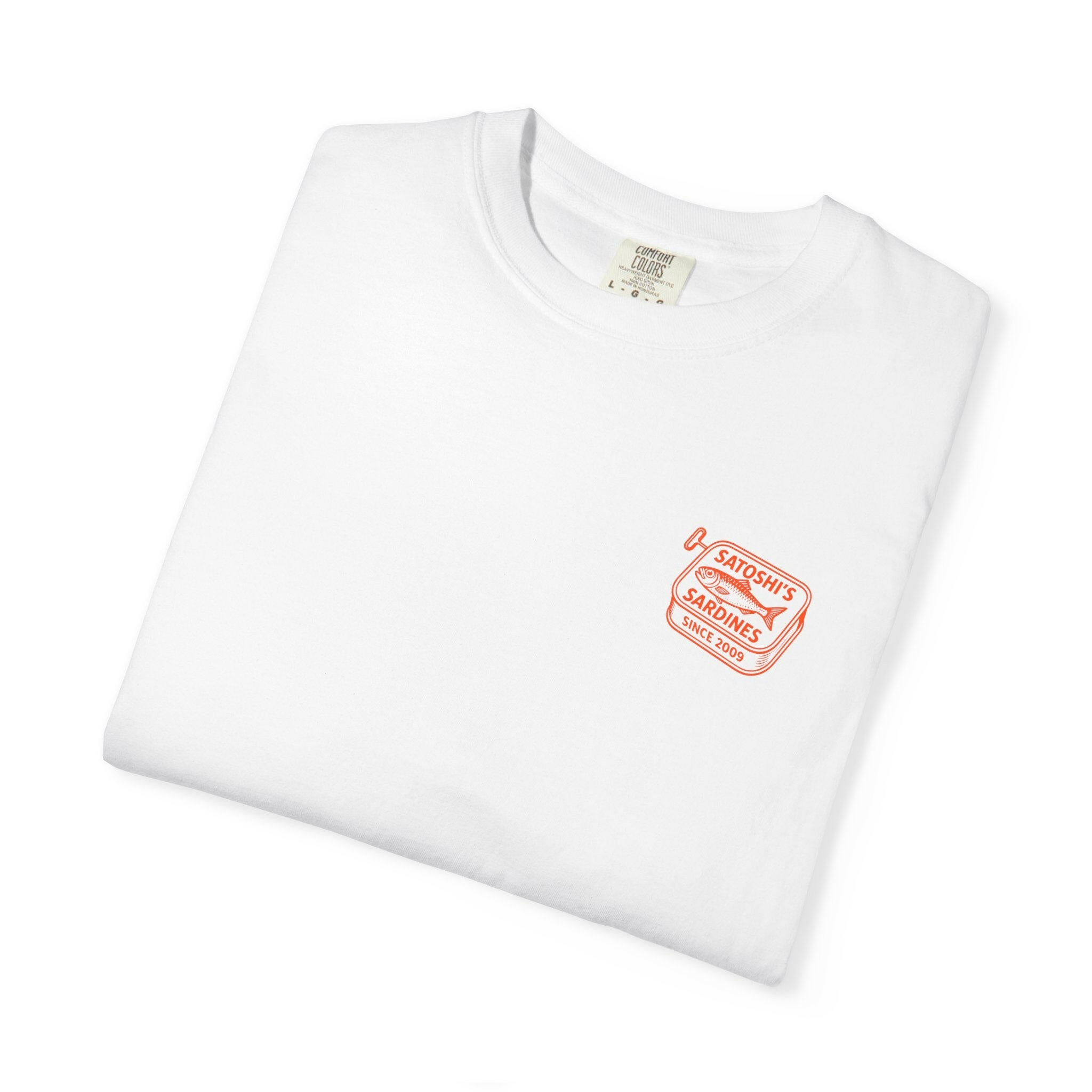 Satoshi's Sardines / Bitcoin T-Shirt - SVRN_T - The Orange Habit
