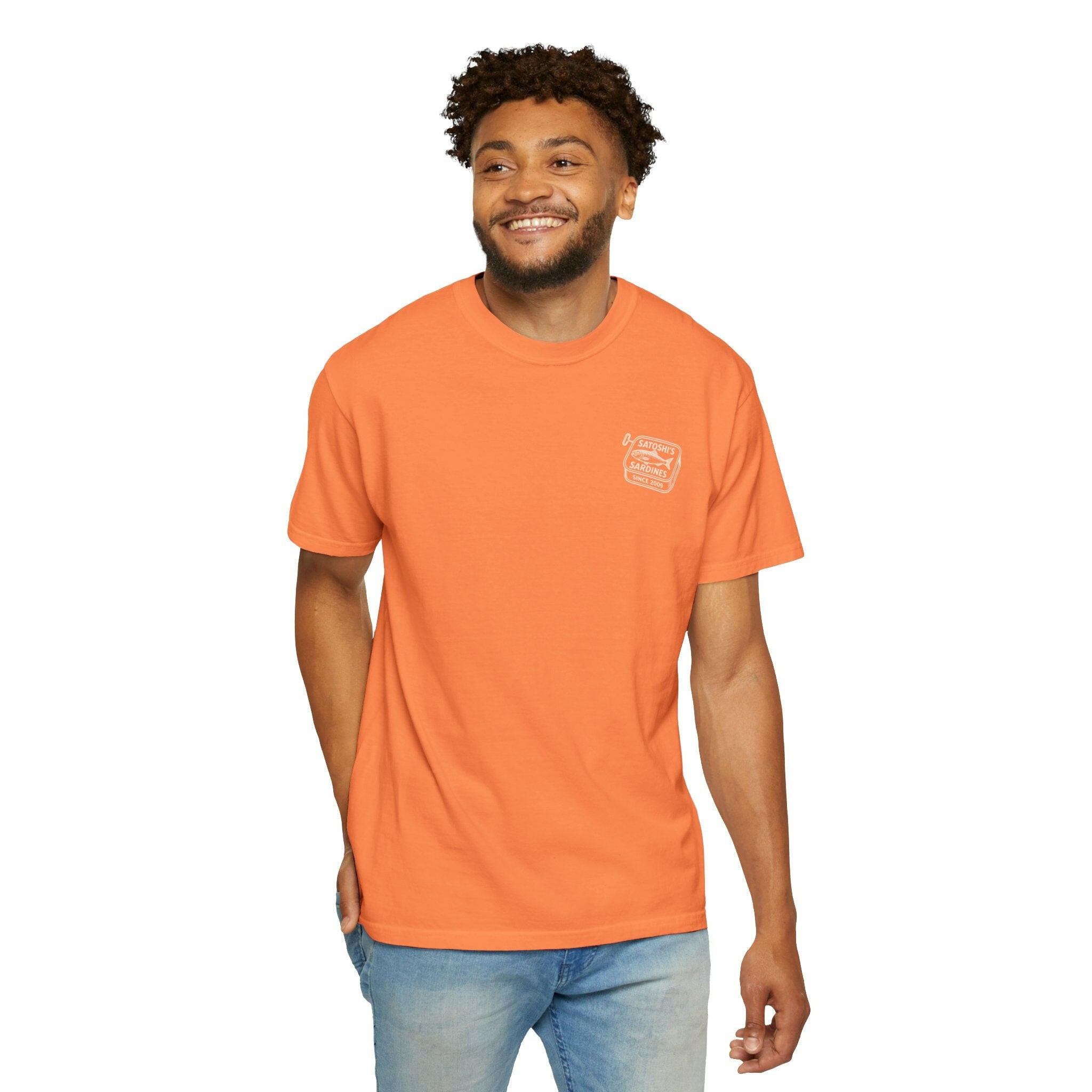 Satoshi's Sardines / Bitcoin T-Shirt - SVRN_T - The Orange Habit