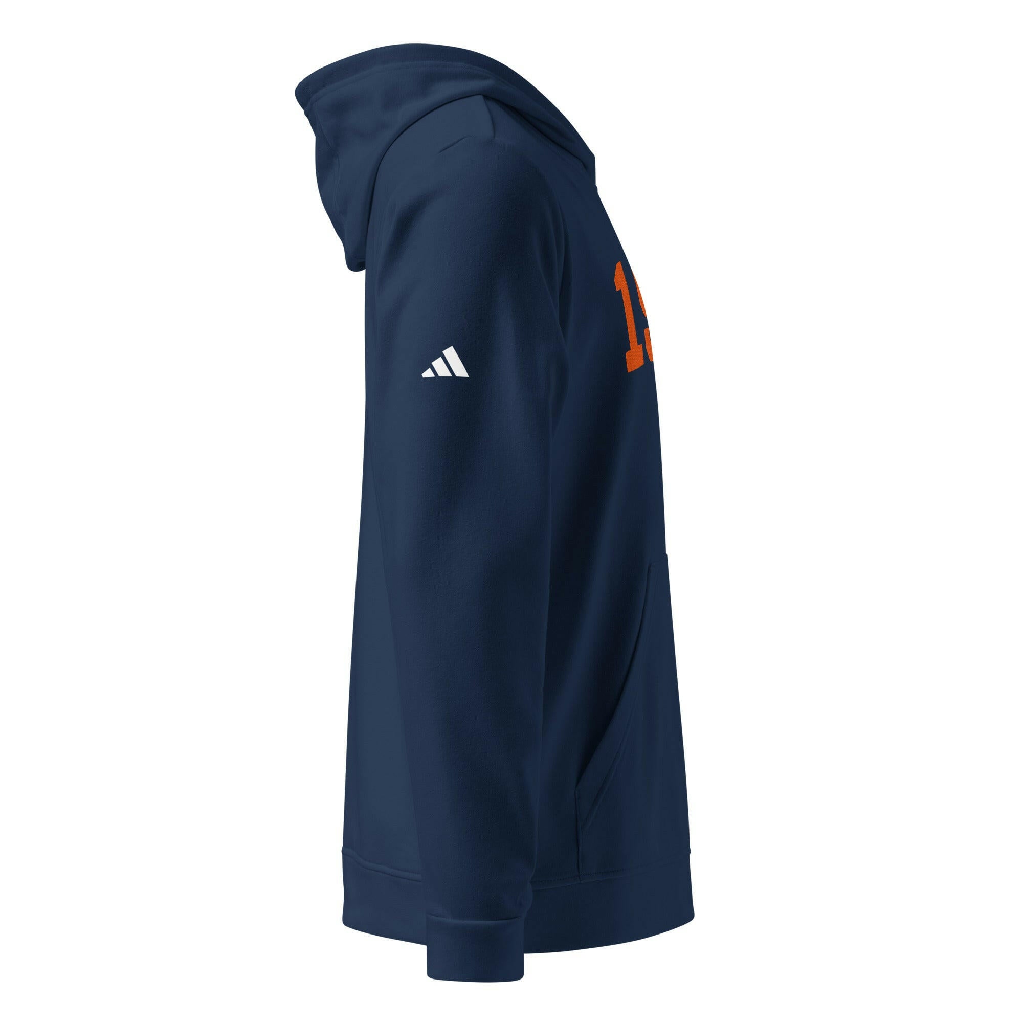 1971 / Embroidered Adidas Bitcoin Hoodie - SVRN_T - The Orange Habit