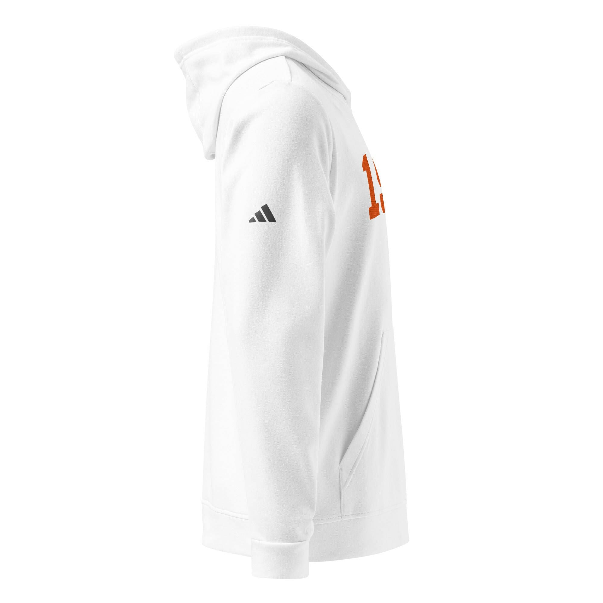 1971 / Embroidered Adidas Bitcoin Hoodie - SVRN_T - The Orange Habit