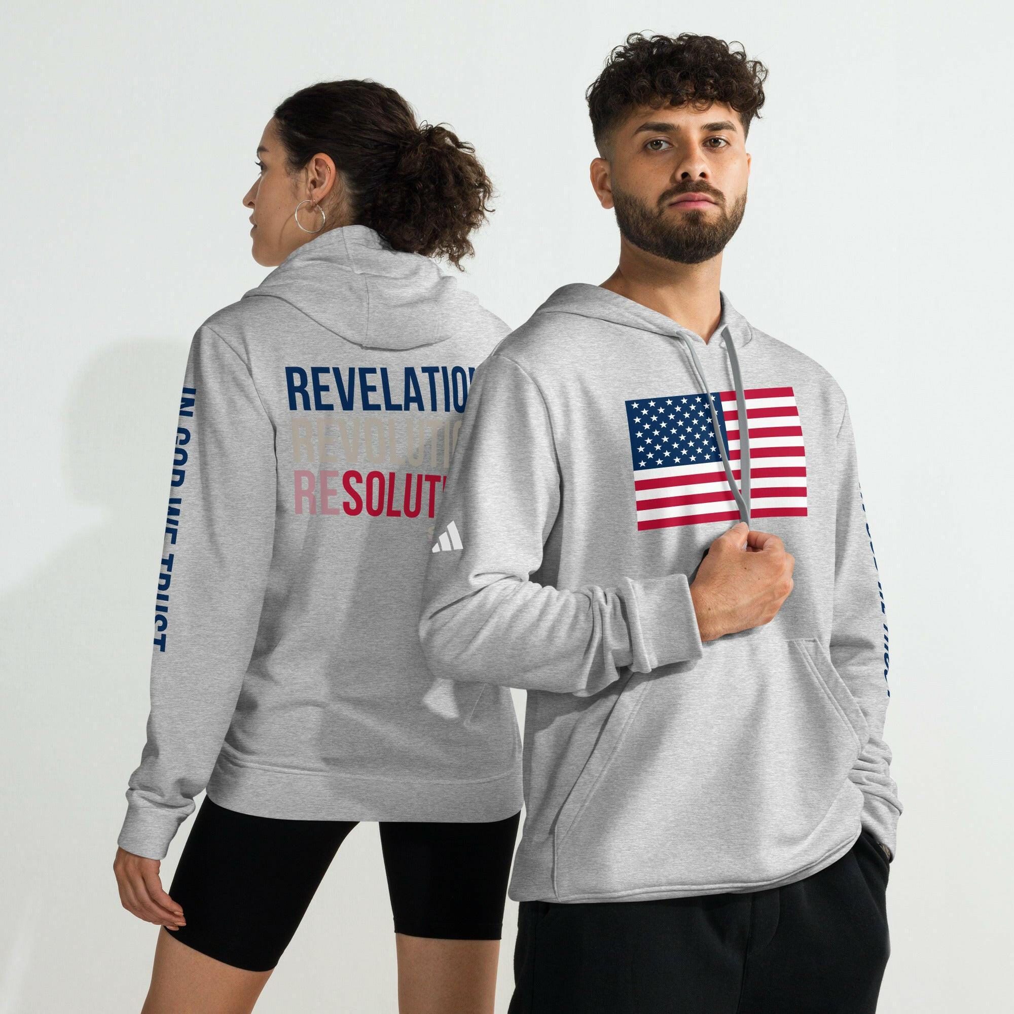 RESOLUTION / USA Adidas Bitcoin Hoodie - SVRN_T - The Orange Habit