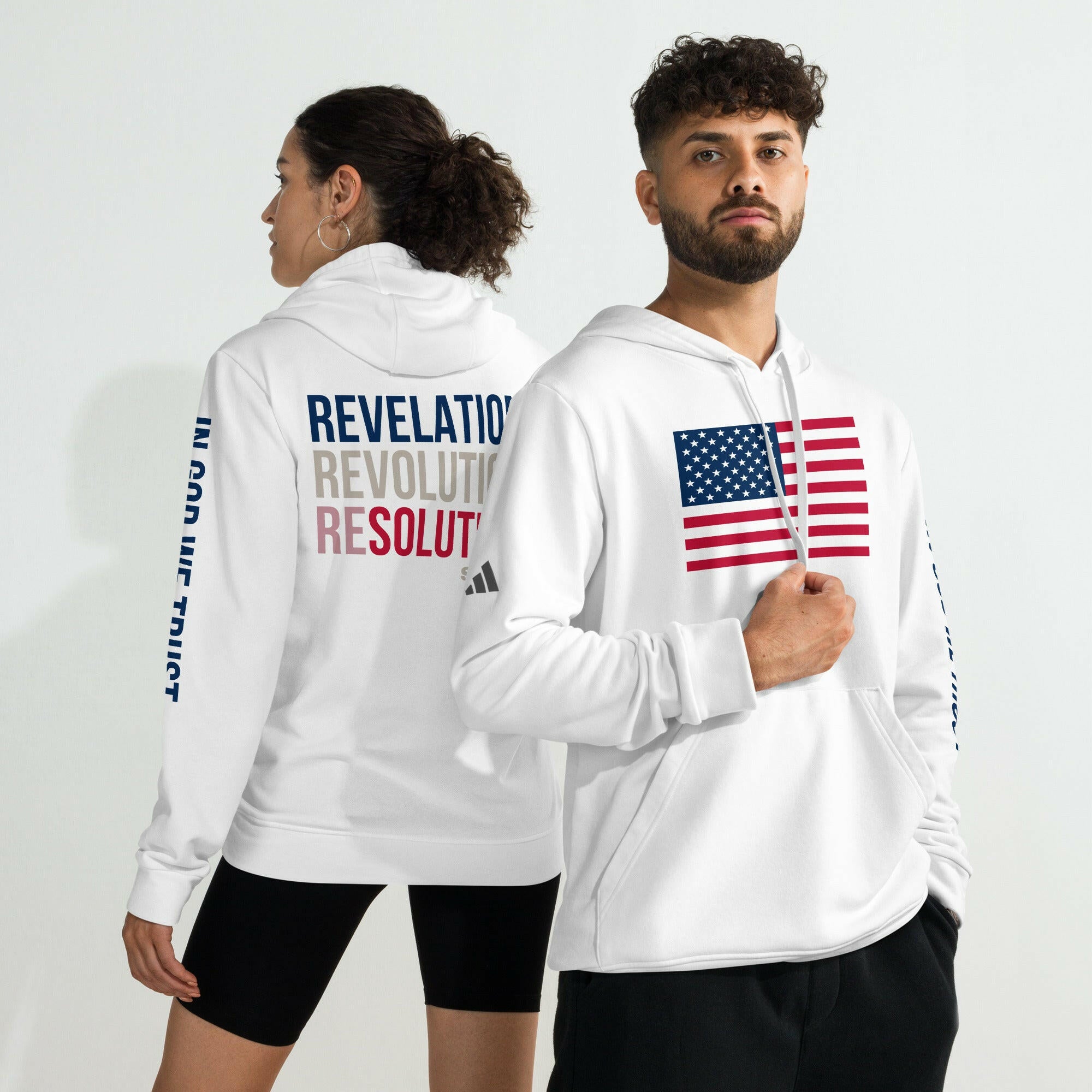 RESOLUTION / USA Adidas Bitcoin Hoodie - SVRN_T - The Orange Habit