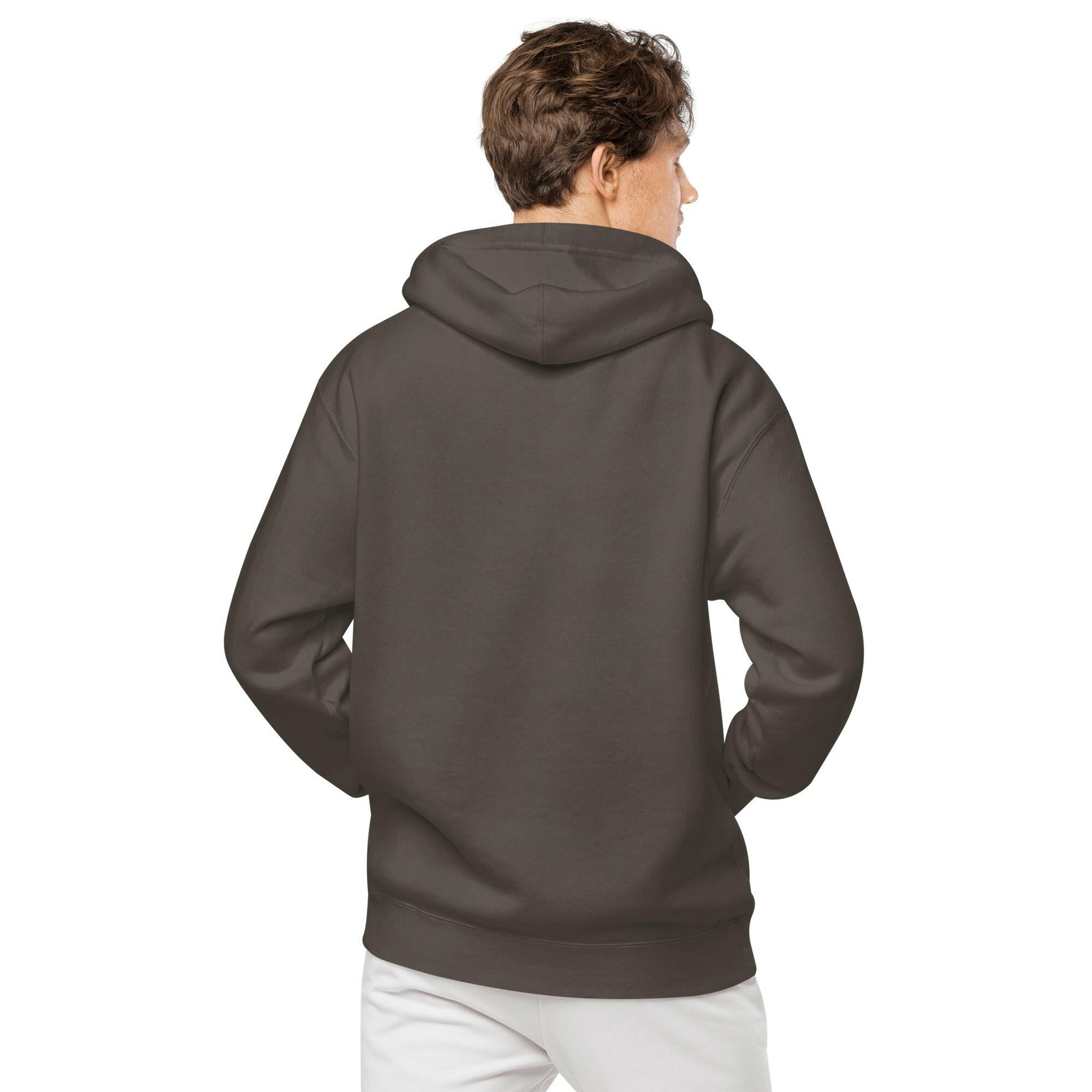 SATOSHI Red / Embroidered Luxe Bitcoin Hoodie - SVRN_T - The Orange Habit