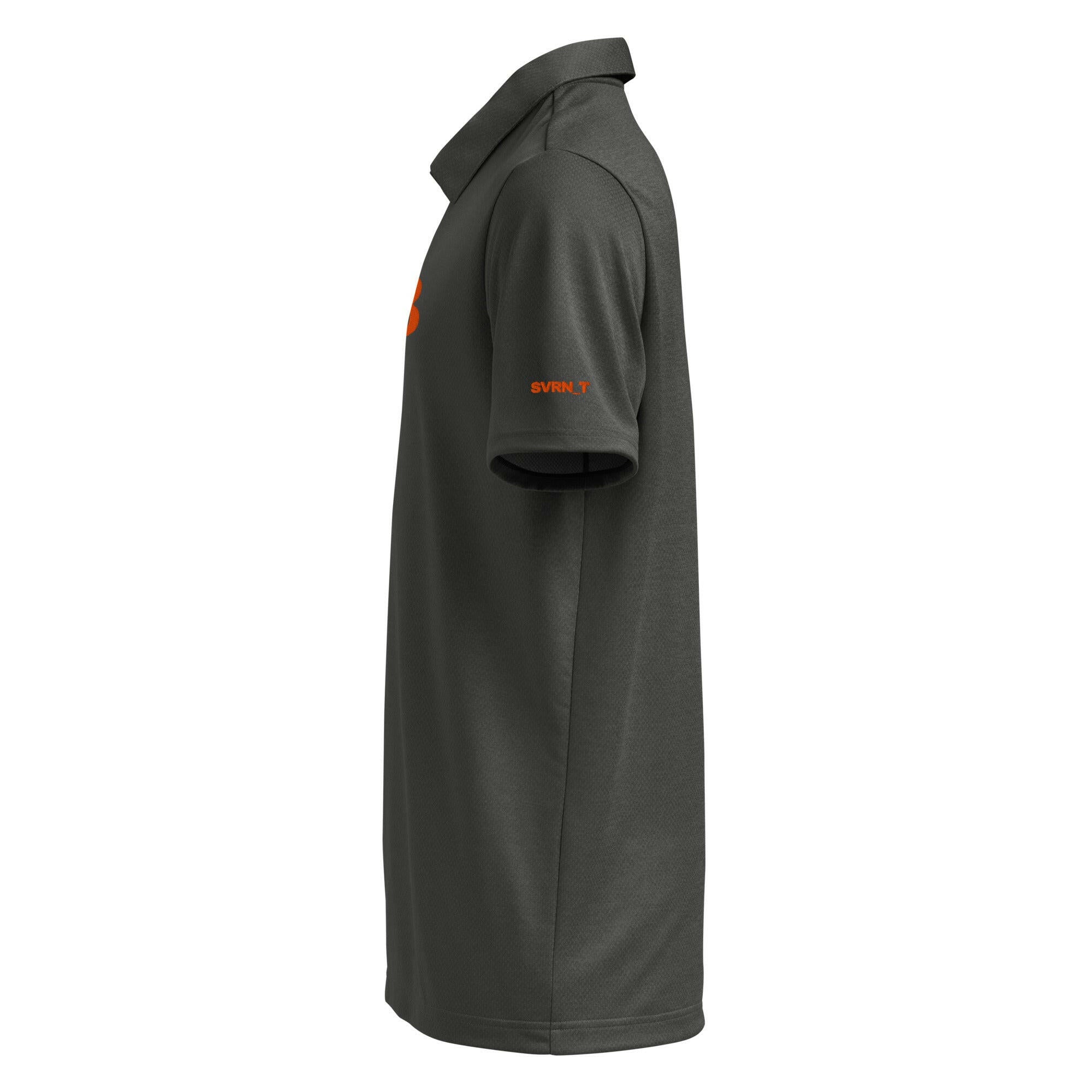 THE B - Orange B / Adidas Bitcoin Polo - SVRN_T - The Orange Habit