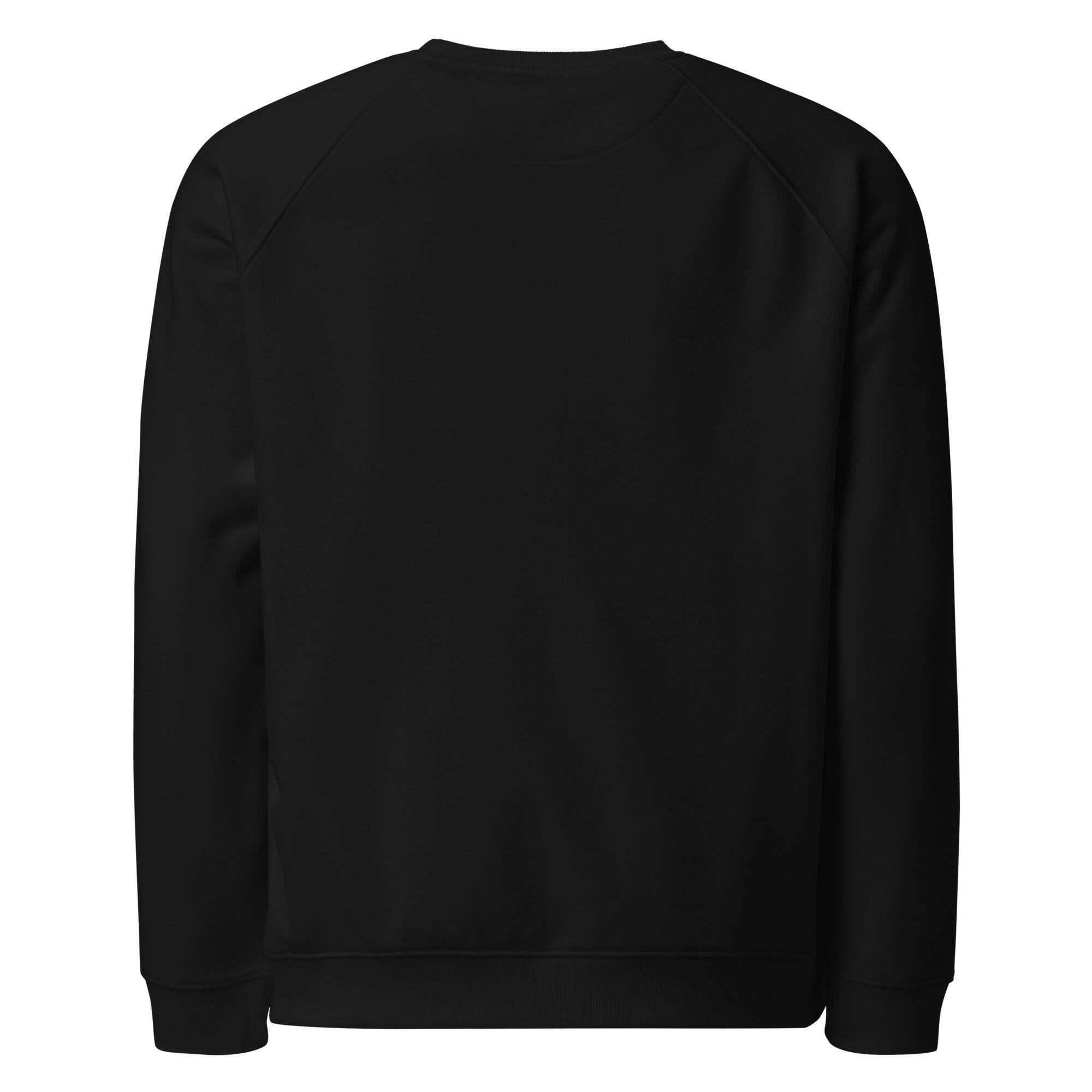 Branded - Orange B / Organic Raglan Bitcoin Sweatshirt - SVRN_T - The Orange Habit