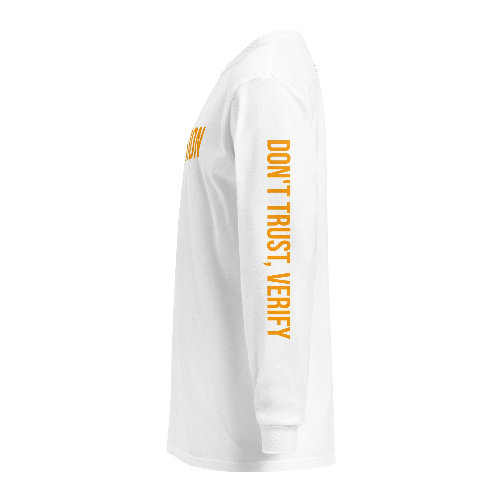 RESOLUTION / Long Sleeve T-shirt - SVRN_T - The Orange Habit