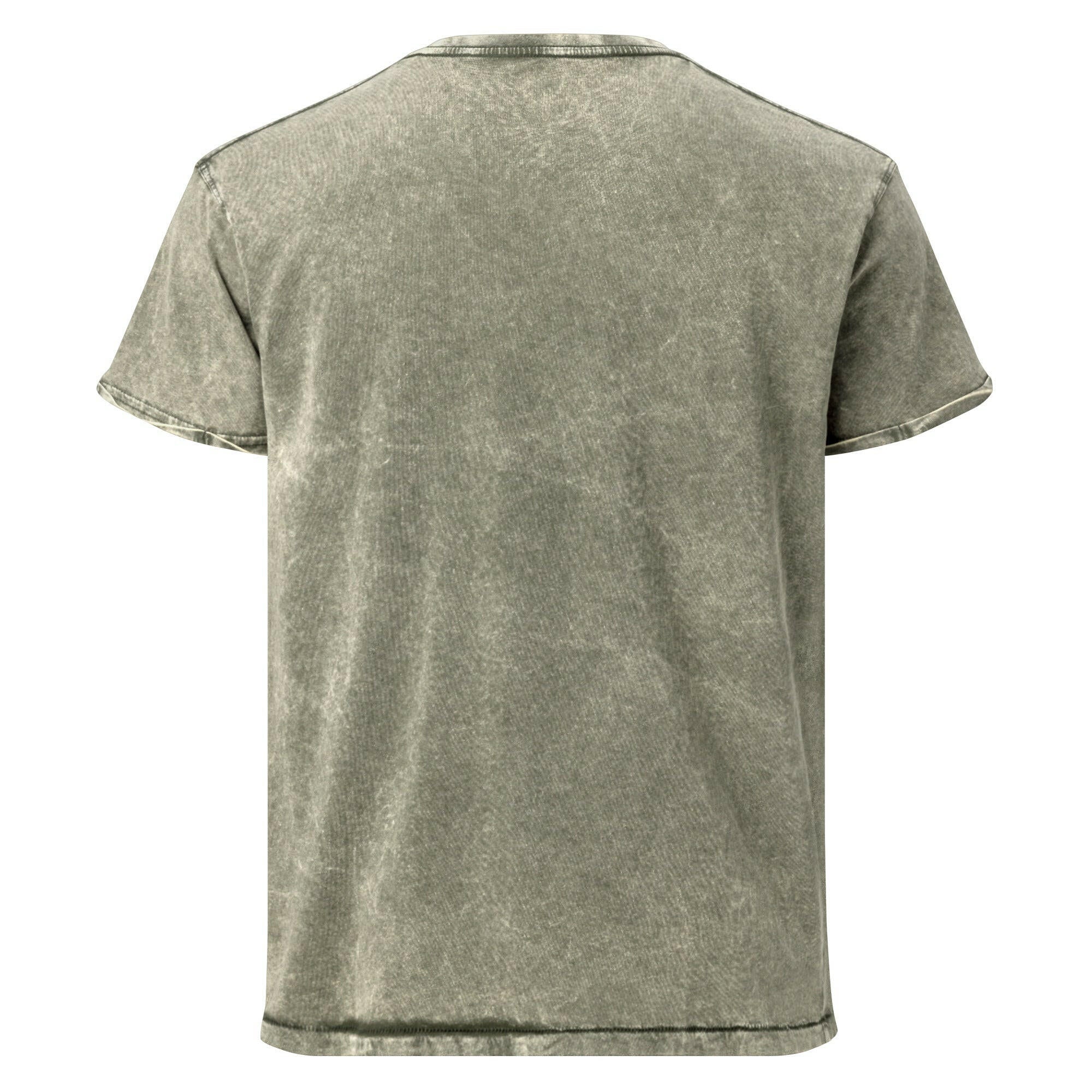 Branded / Denim Bitcoin T-Shirt - SVRN_T - The Orange Habit
