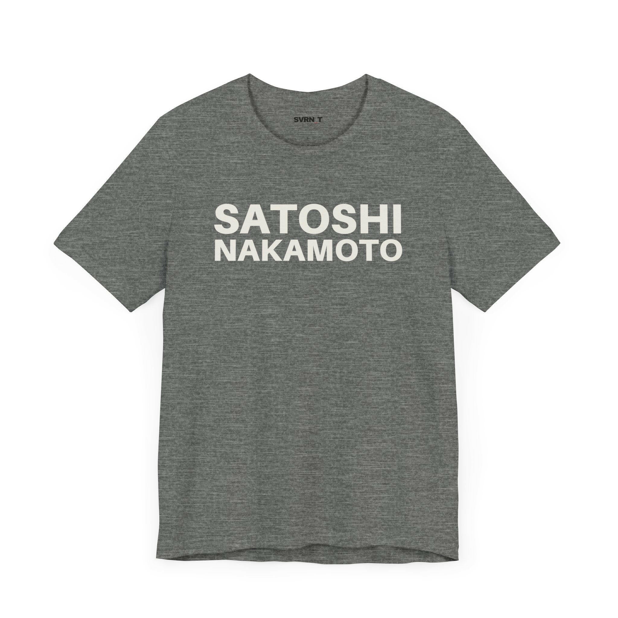 Nakamoto / Bitcoin T-Shirt - SVRN_T - The Orange Habit