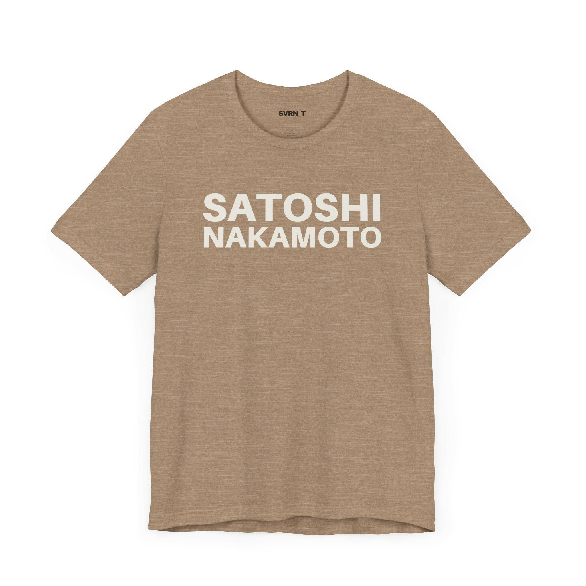 Nakamoto / Bitcoin T-Shirt - SVRN_T - The Orange Habit
