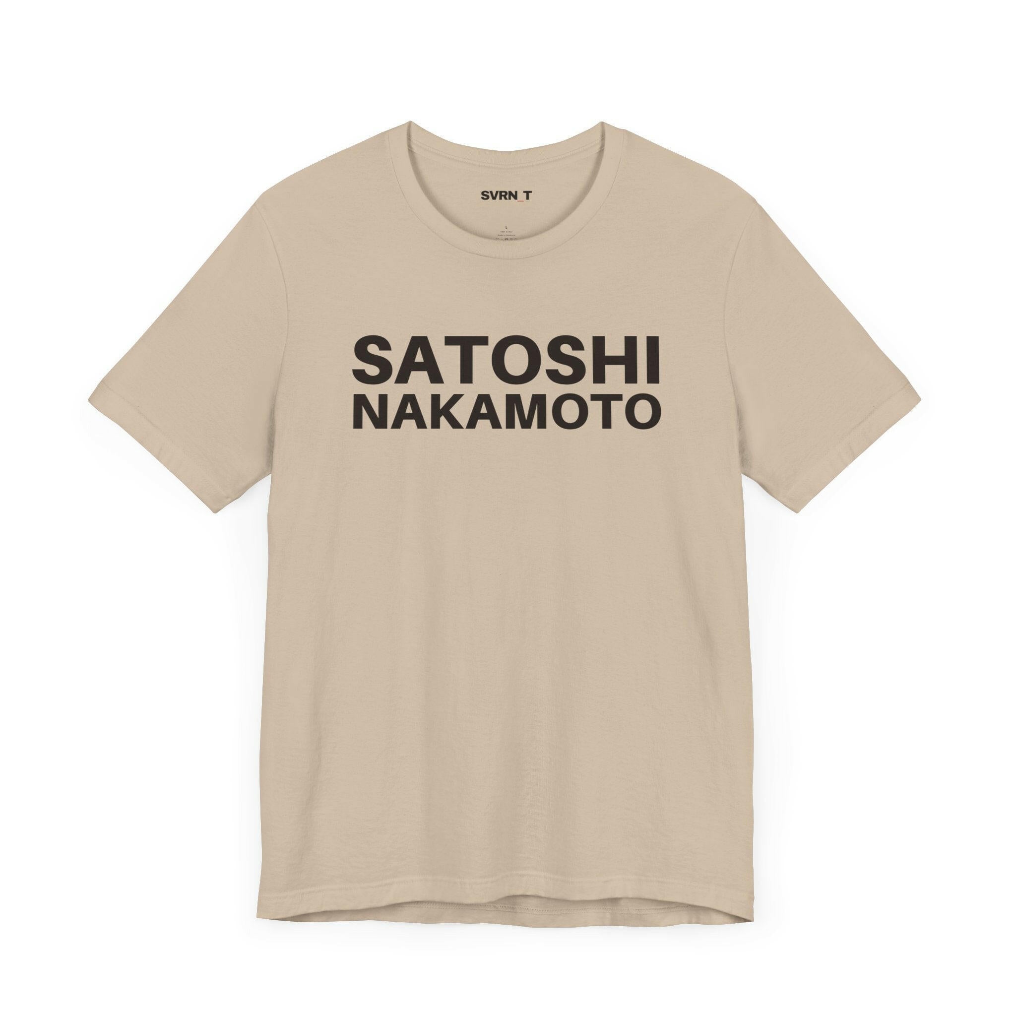 Nakamoto / Bitcoin T-Shirt - SVRN_T - The Orange Habit