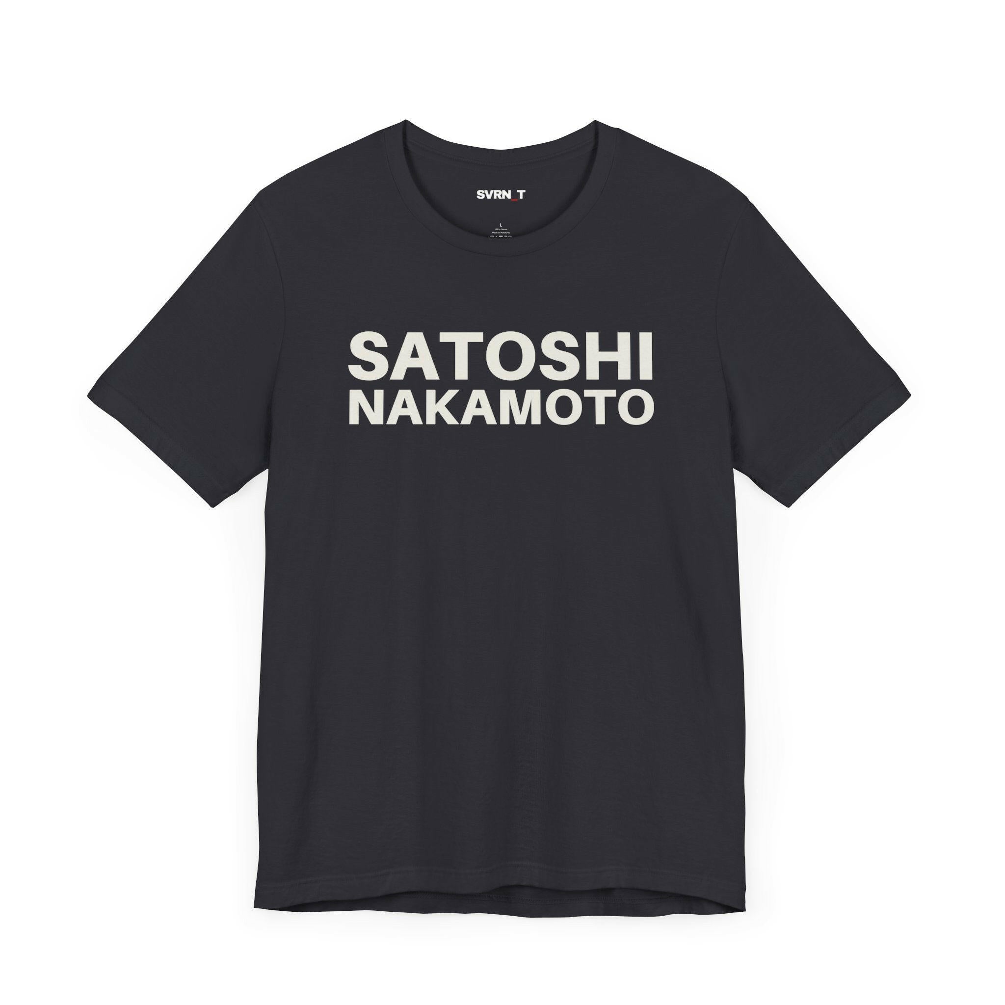 Nakamoto / Bitcoin T-Shirt - SVRN_T - The Orange Habit