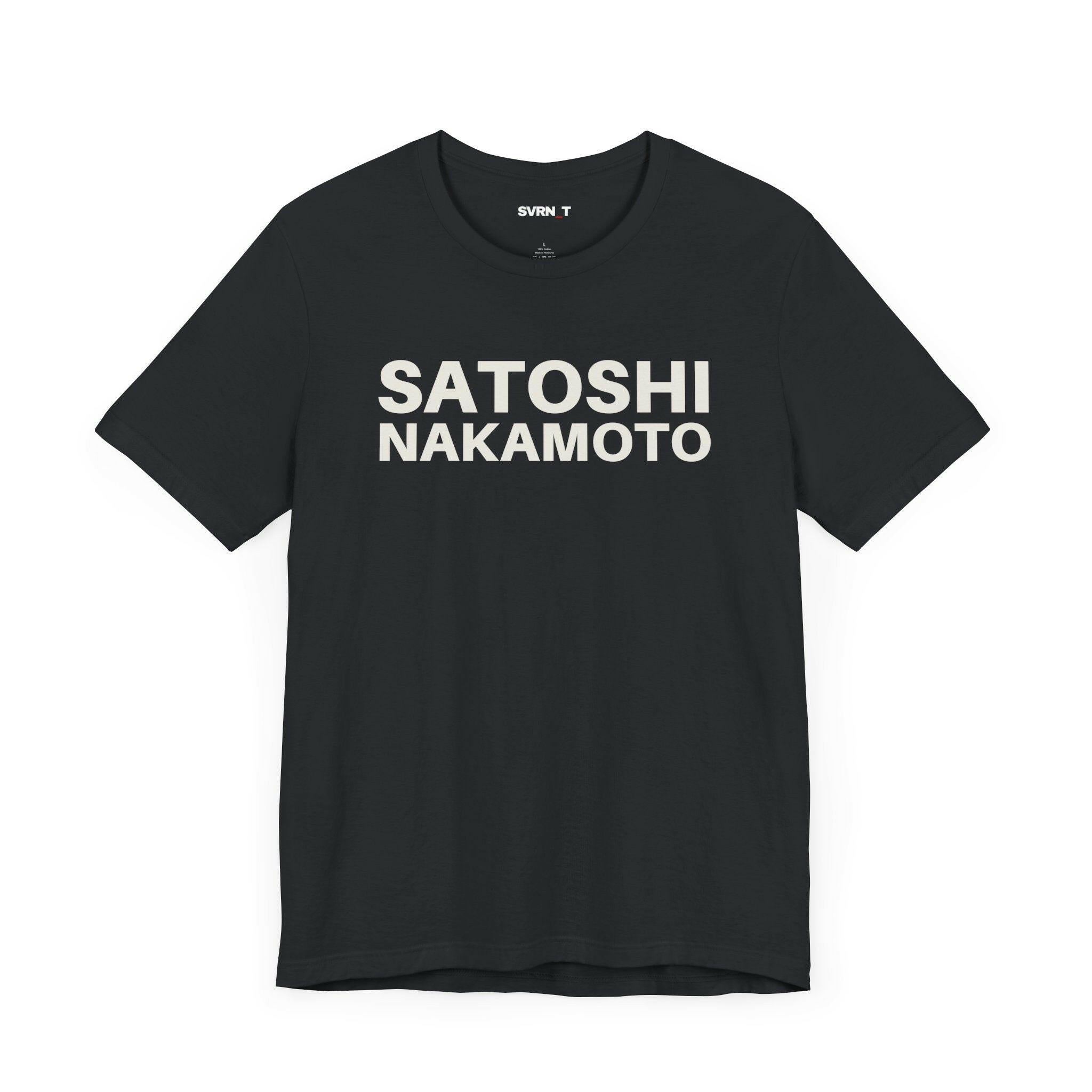 Nakamoto / Bitcoin T-Shirt - SVRN_T - The Orange Habit