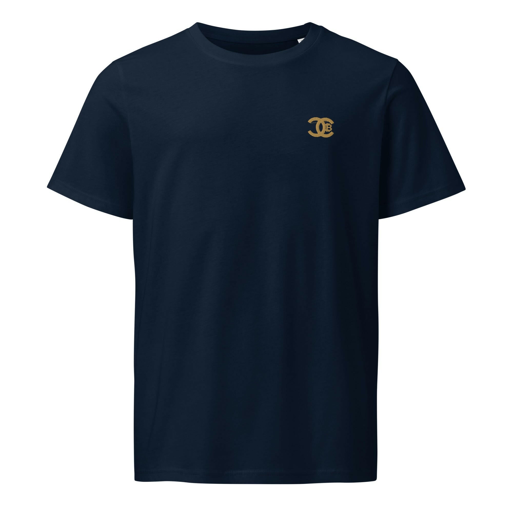 CC / Embroidered Organic Mid-light Tee - SVRN_T - The Orange Habit