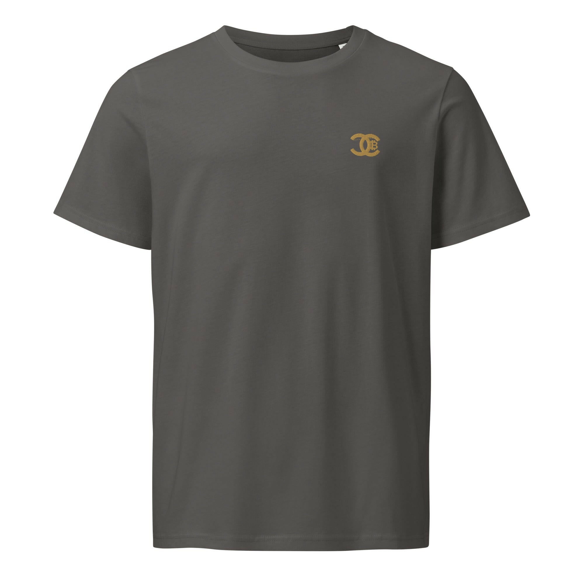 CC / Embroidered Organic Mid-light Tee - SVRN_T - The Orange Habit