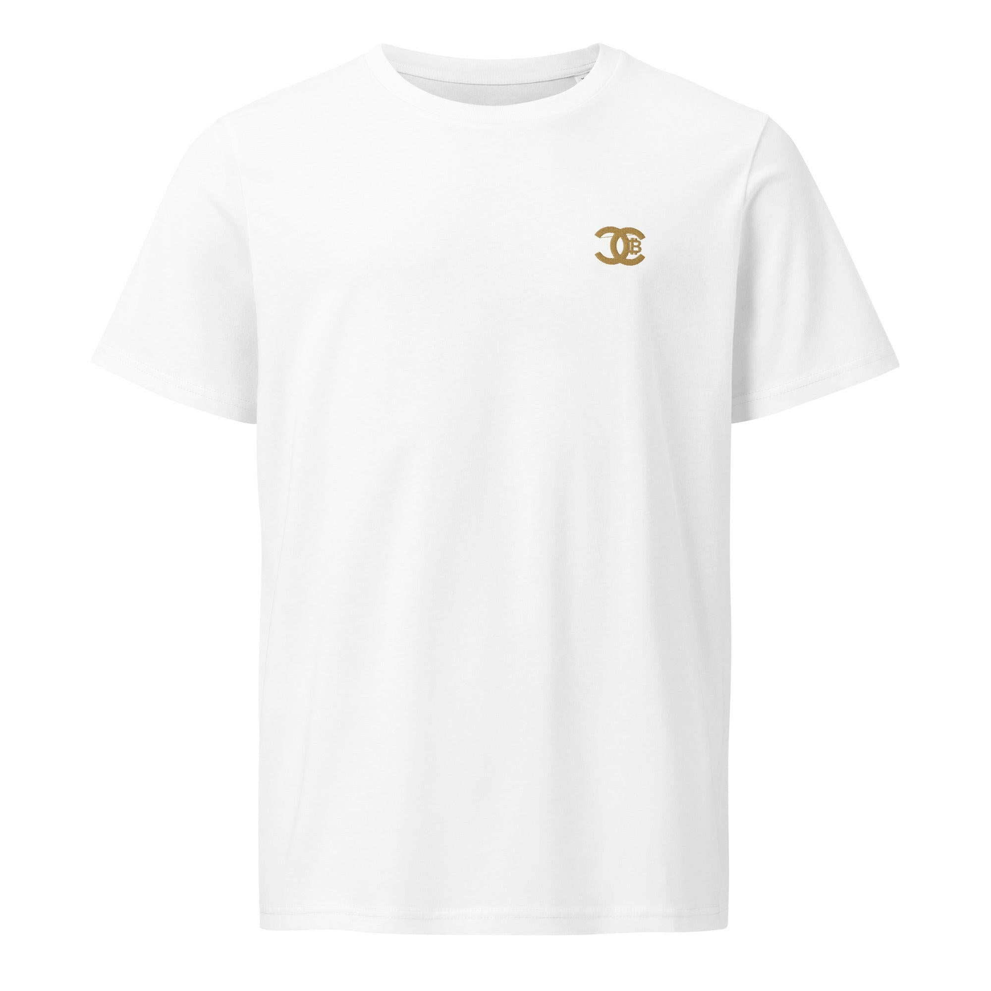 CC / Embroidered Organic Mid-light Tee - SVRN_T - The Orange Habit