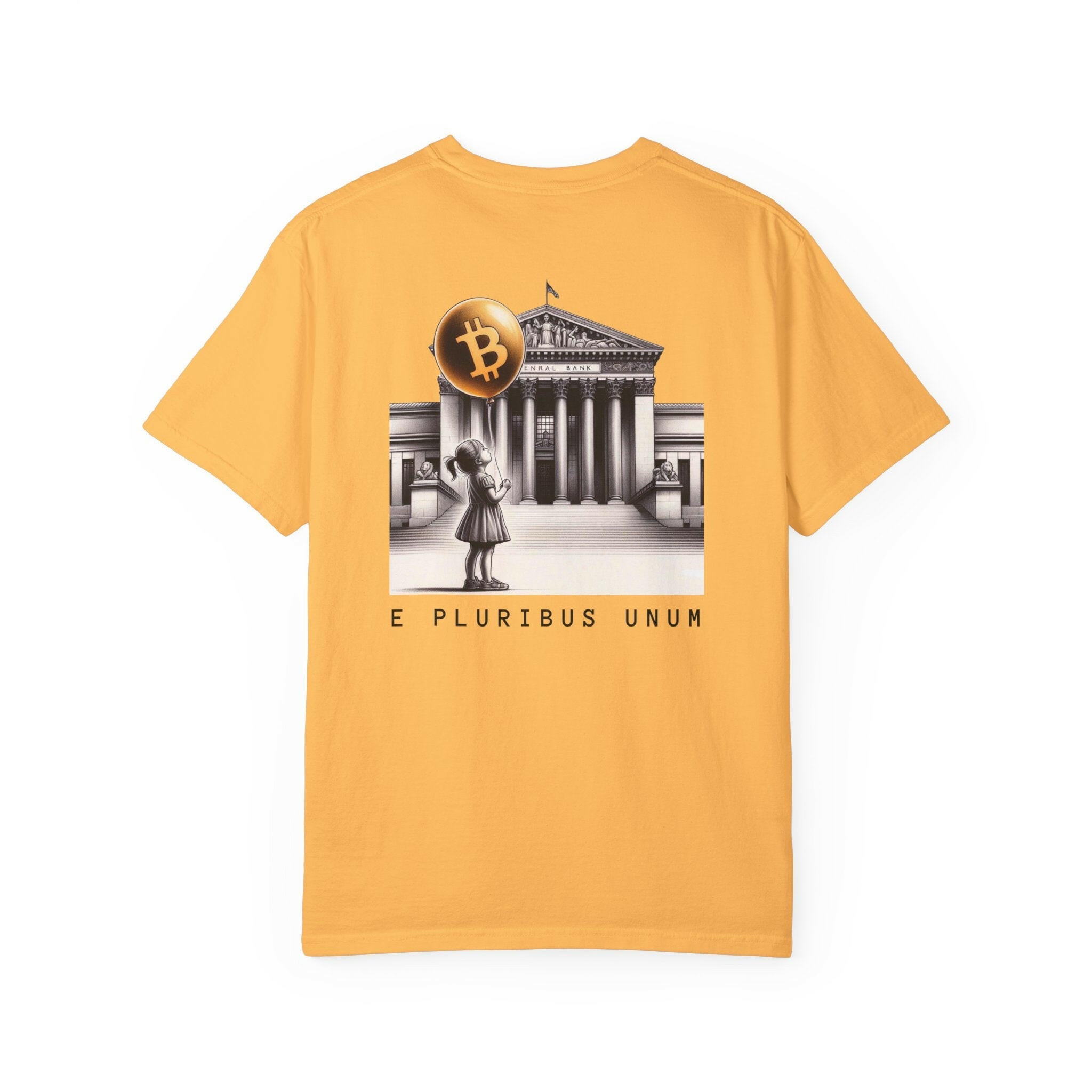E PLURIBUS UNUM / Bitcoin T-Shirt - SVRN_T - The Orange Habit