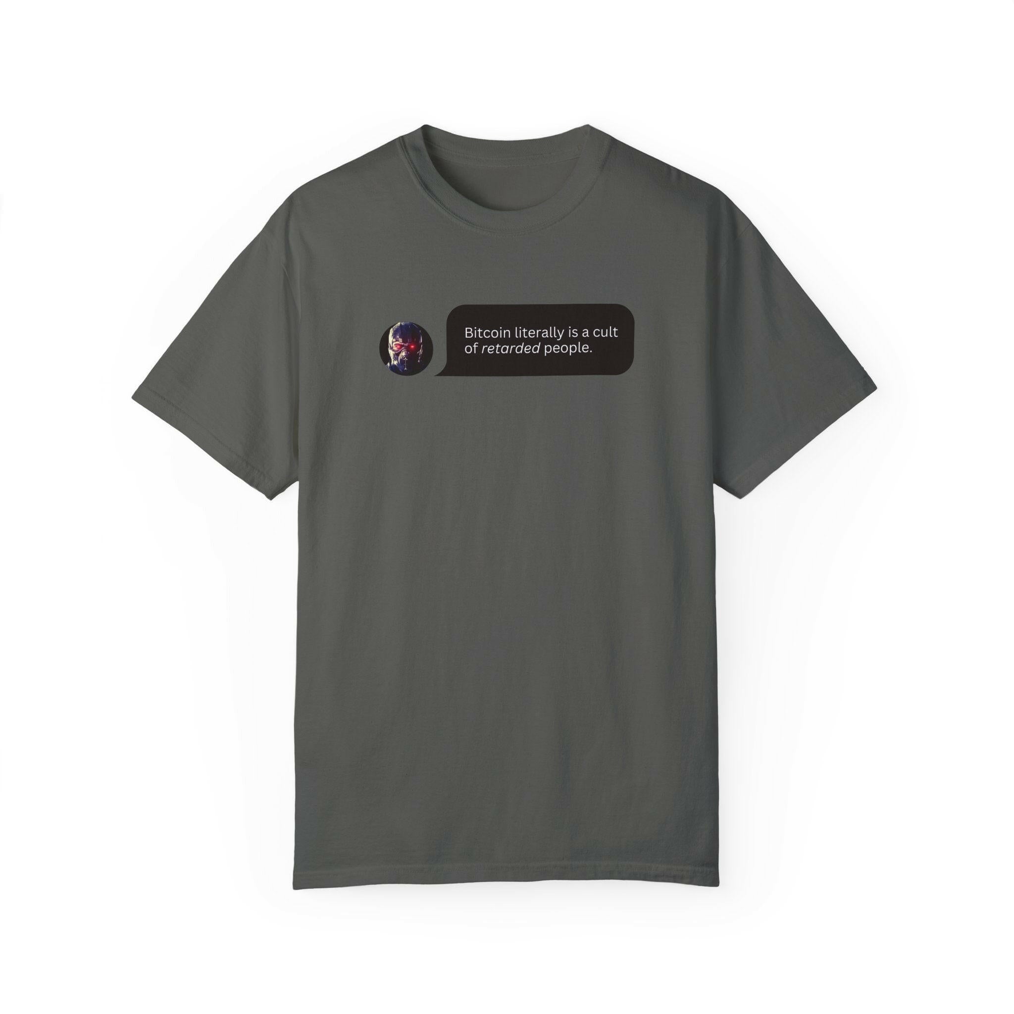 PLEB DESIGNS / Shinobi Bitcoin T-Shirt - SVRN_T - The Orange Habit