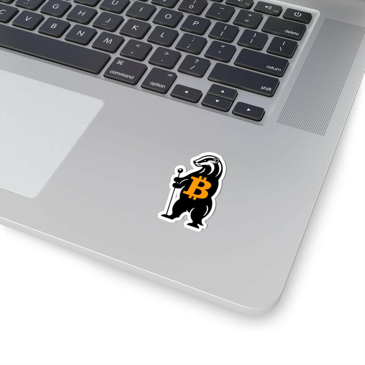 Honey Badger / Bitcoin Stickers - The Orange Habit - The Orange Habit